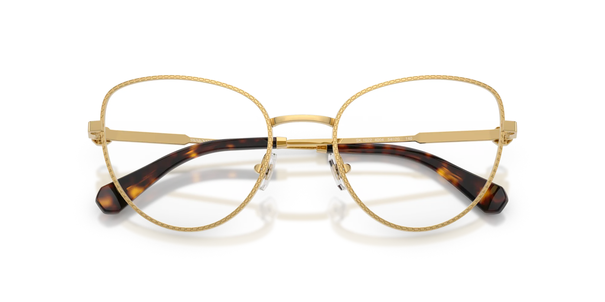 Swarovski SK1022 4004 Montature da vista Metallo Oro Cat Eye Normale - immagine 2