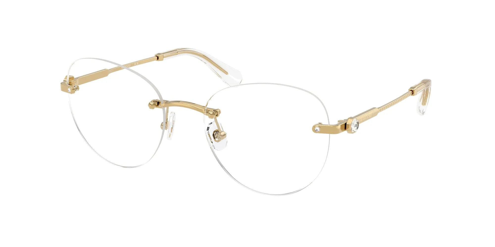 Swarovski SK1021 4004 Montature da vista Metallo Oro Pantos Normale - immagine 1