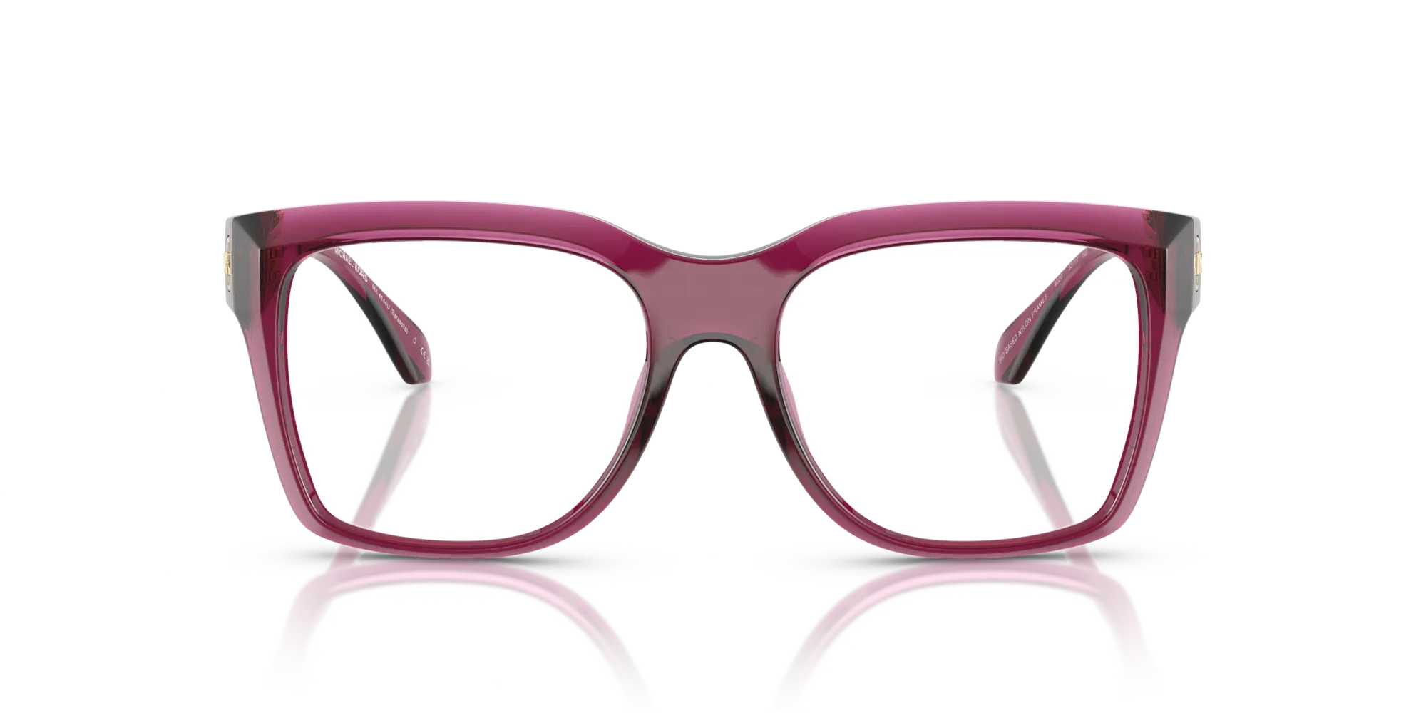 Michael Kors MK4144U SARASOTA 4020 Montature da vista Iniettato Rosa Squadrata Normale - immagine 3