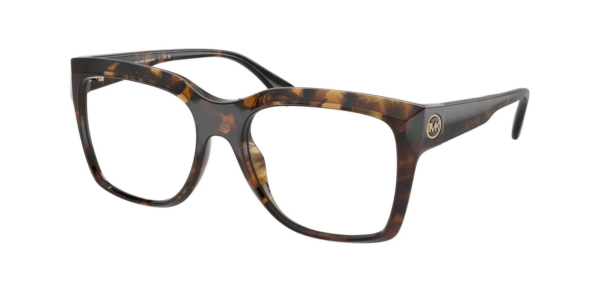 Michael Kors MK4144U SARASOTA 3006 Montature da vista Iniettato Tartaruga Squadrata Normale - immagine 1