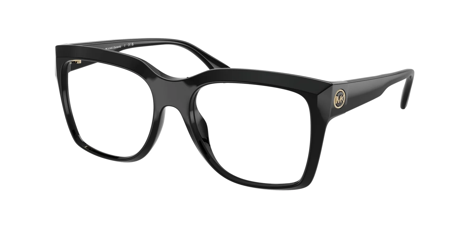 Michael Kors MK4144U SARASOTA 3005 Montature da vista Iniettato Nero Squadrata Normale - immagine 1