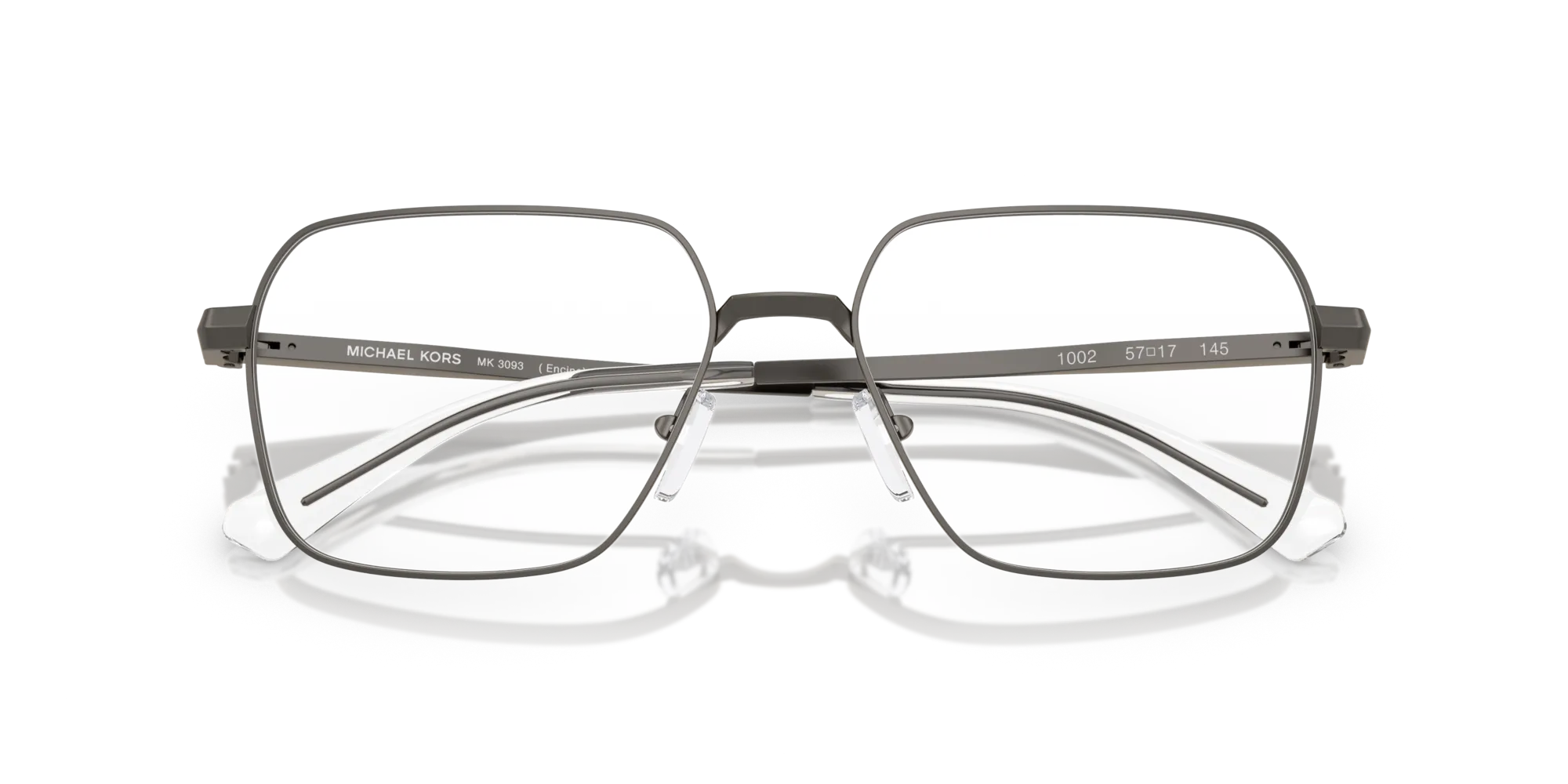 Michael Kors MK3093 ENCINO 1002 Montature da vista Metallo Grigio Squadrata Normale - immagine 2