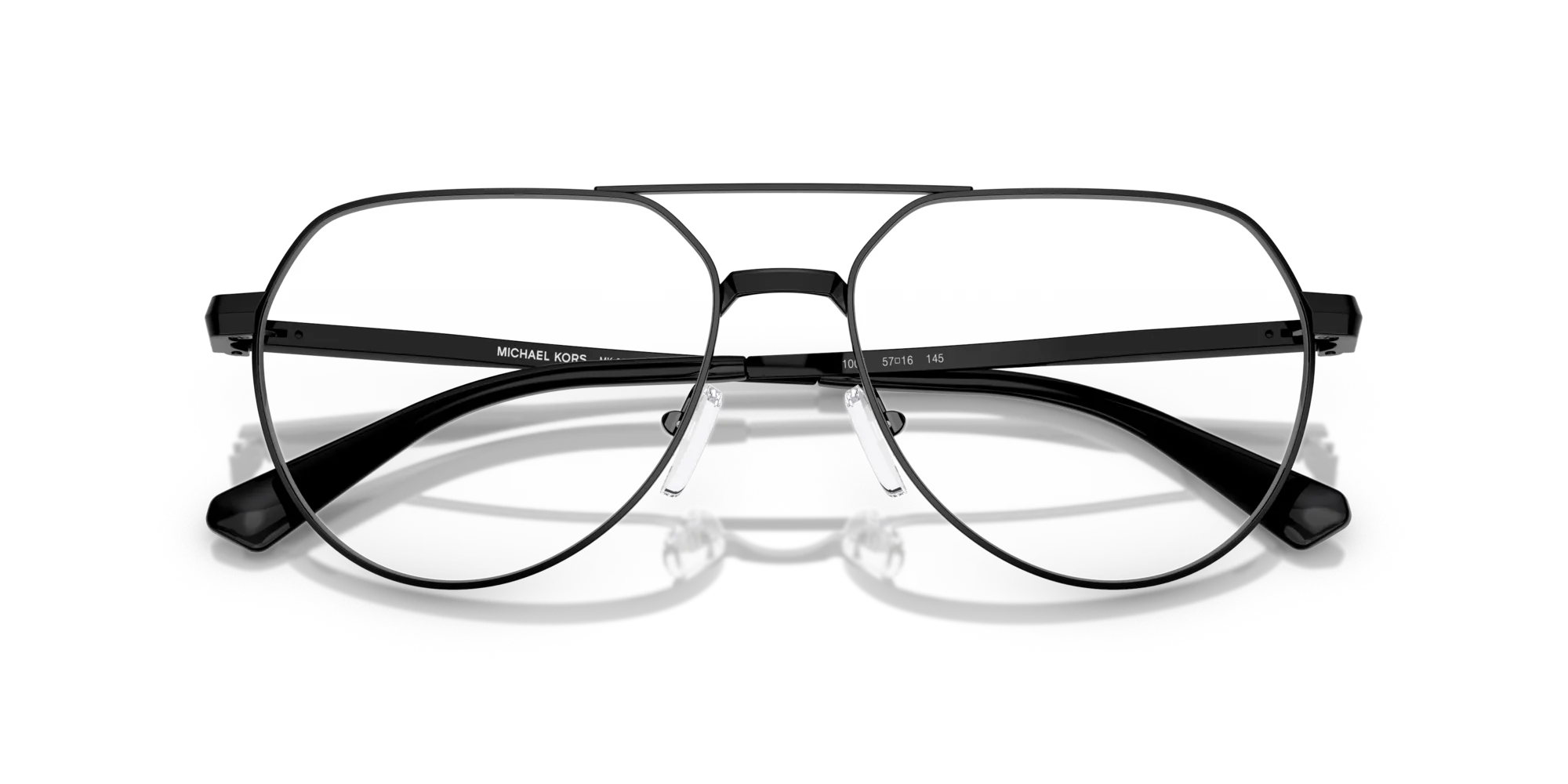 Michael Kors MK3092 HIGHLAND PARK 1005 Montature da vista Metallo Nero Pilot Normale - immagine 2