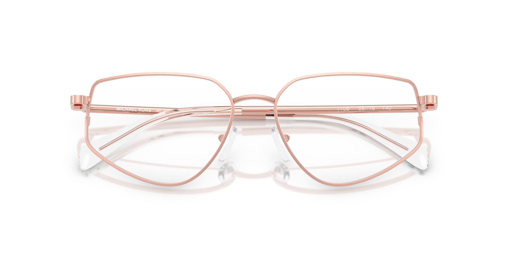 Michael Kors MK3088 MENDOZA 1108 Montature da vista Metallo Rosa Geometrica Normale - immagine 2