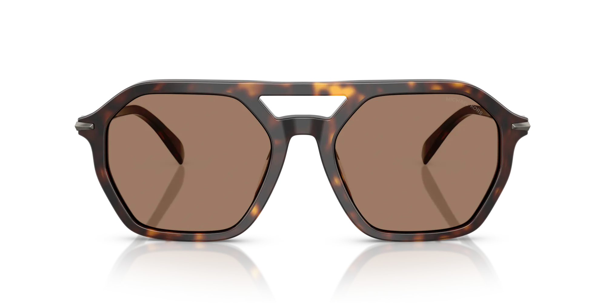 Michael Kors MK2251U JACKSON HOLE 300673 Occhiali da sole Acetato Tartaruga Marrone Pilot Normale - immagine 3