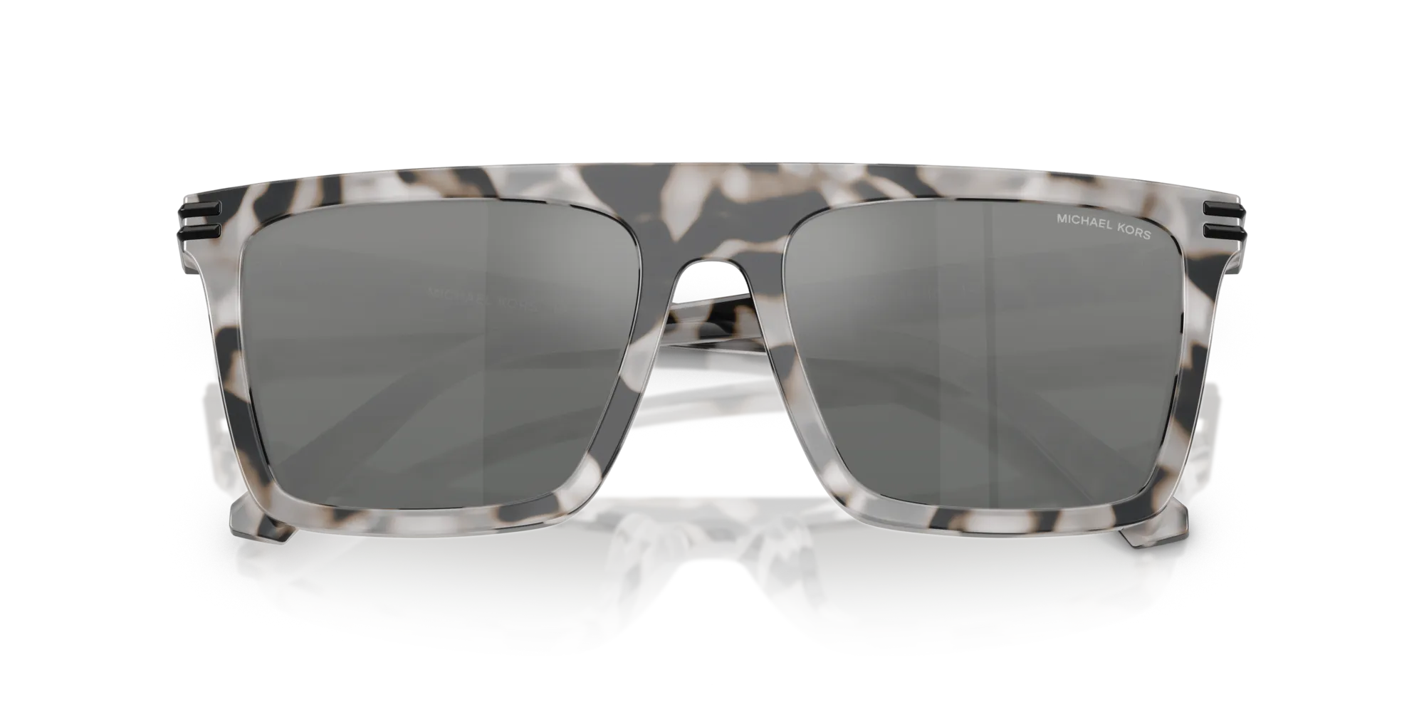 Michael Kors MK2249U EDGEWATER 402488 Occhiali da sole Acetato Grigio Grigio Squadrata Normale Sfumato - immagine 2