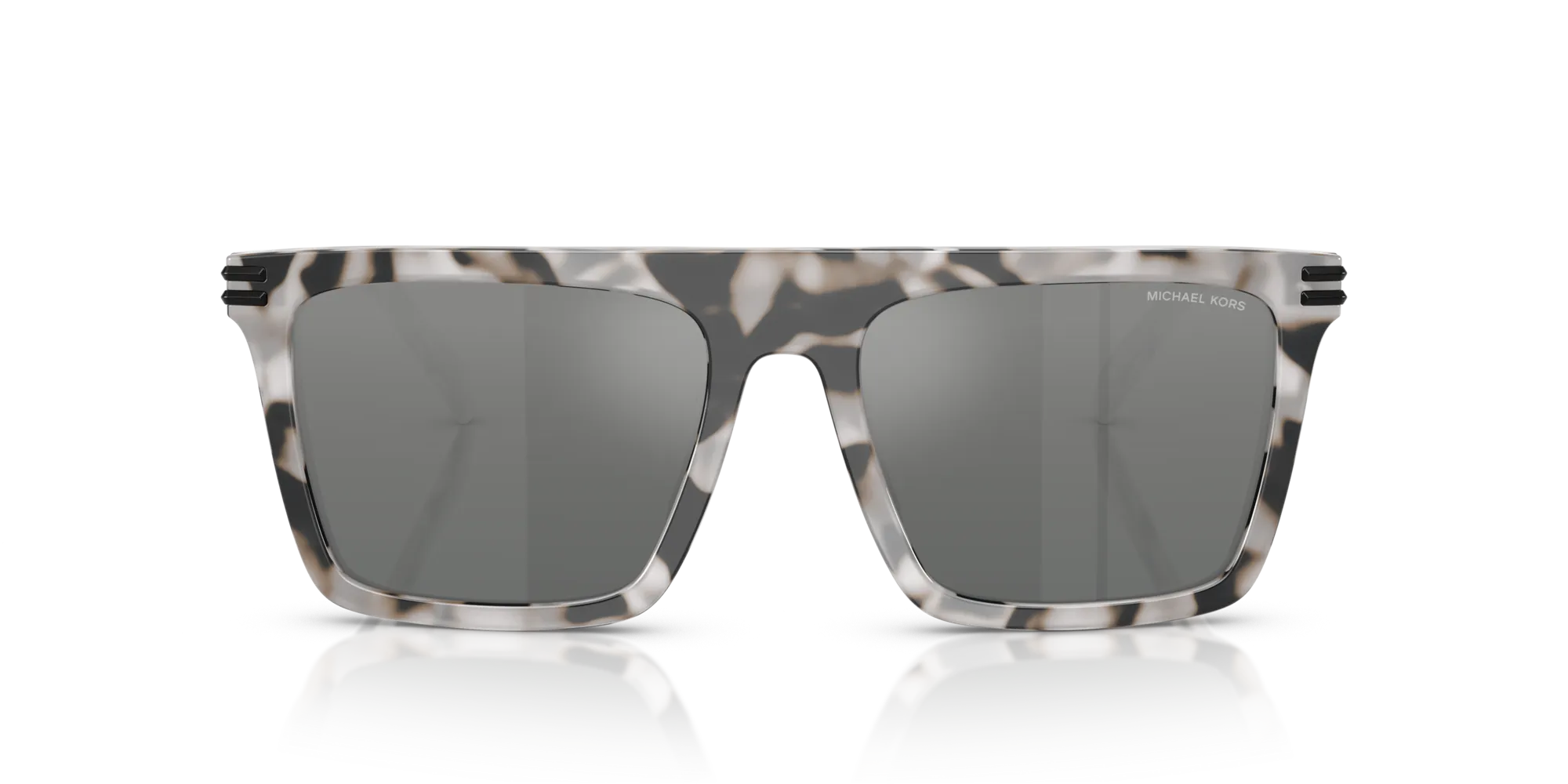 Michael Kors MK2249U EDGEWATER 402488 Occhiali da sole Acetato Grigio Grigio Squadrata Normale Sfumato - immagine 3