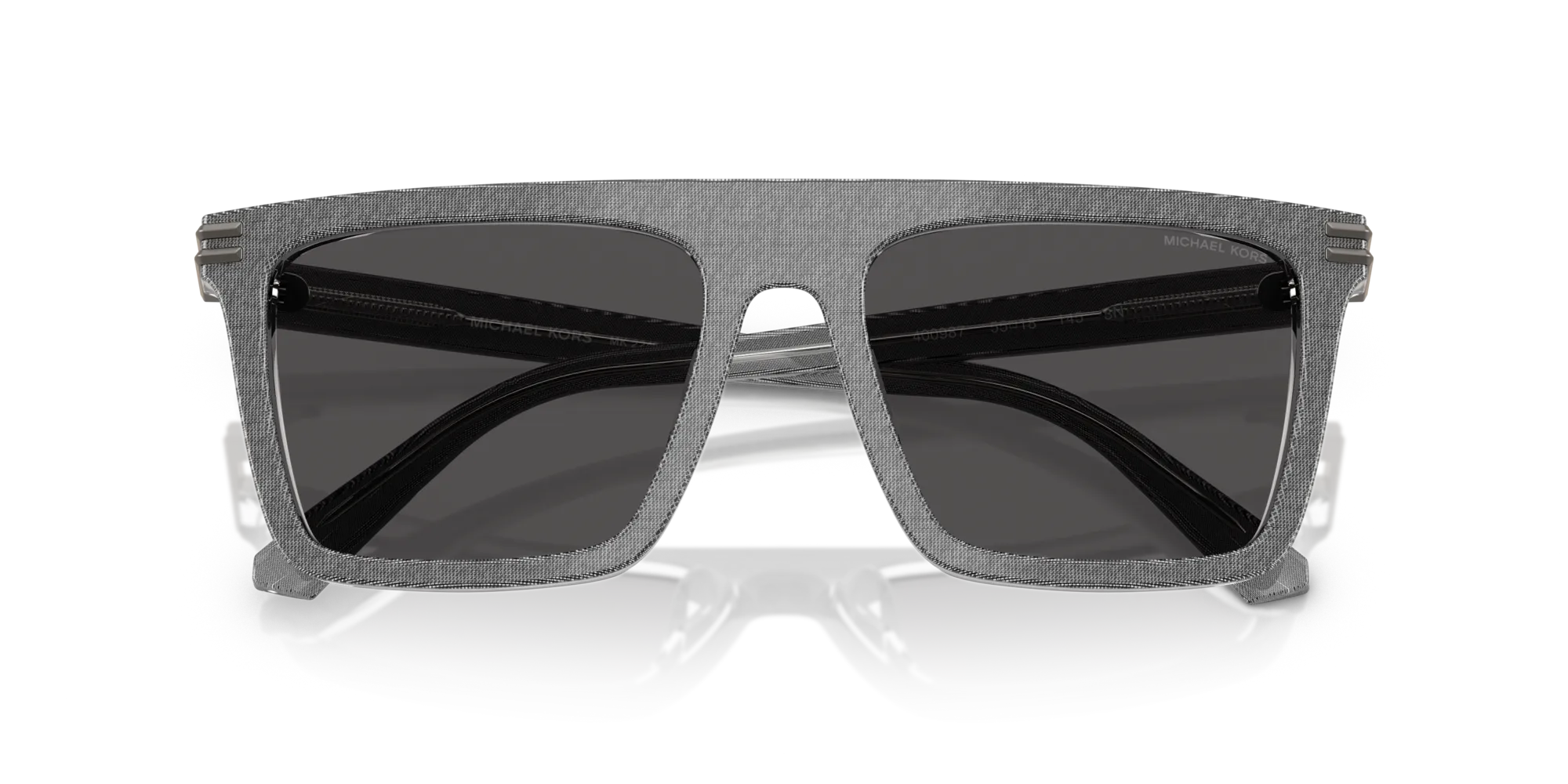 Michael Kors MK2249U EDGEWATER 400987 Occhiali da sole Acetato Grigio Grigio Squadrata Normale - immagine 2