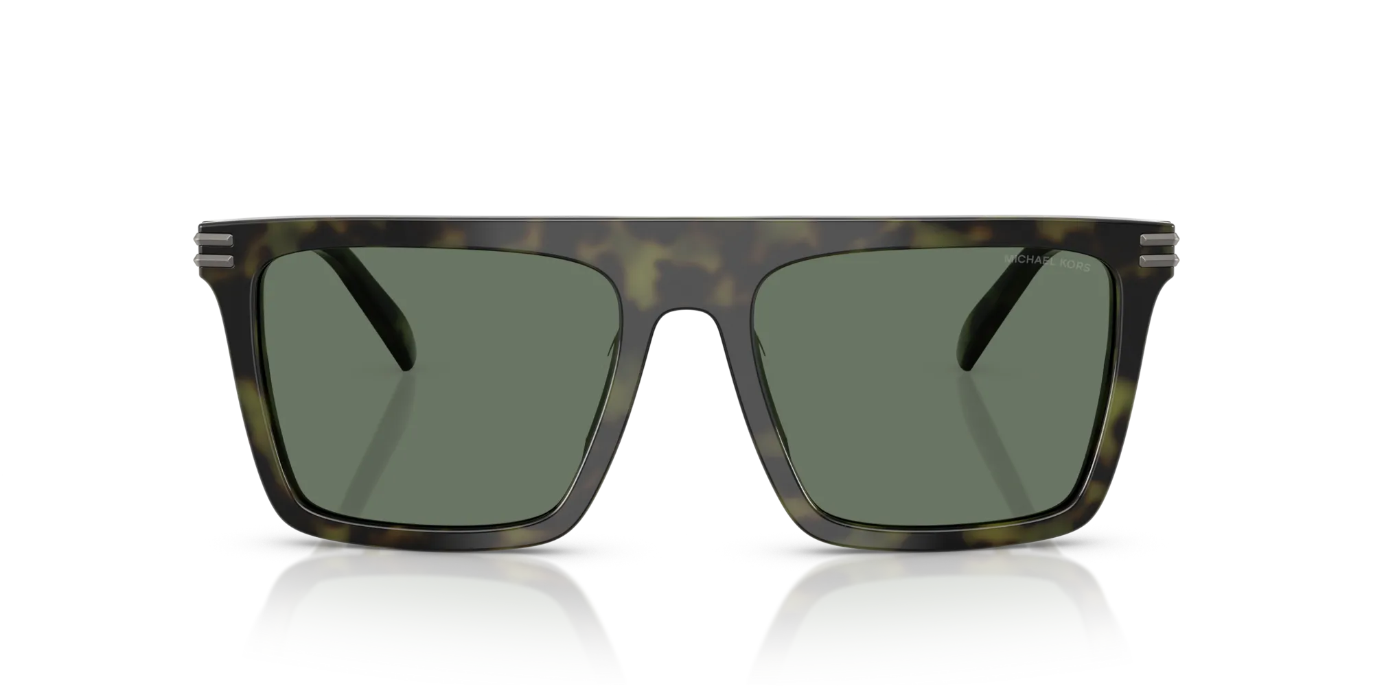 Michael Kors MK2249U EDGEWATER 37053H Occhiali da sole Acetato Verde Verde Squadrata Normale - immagine 3