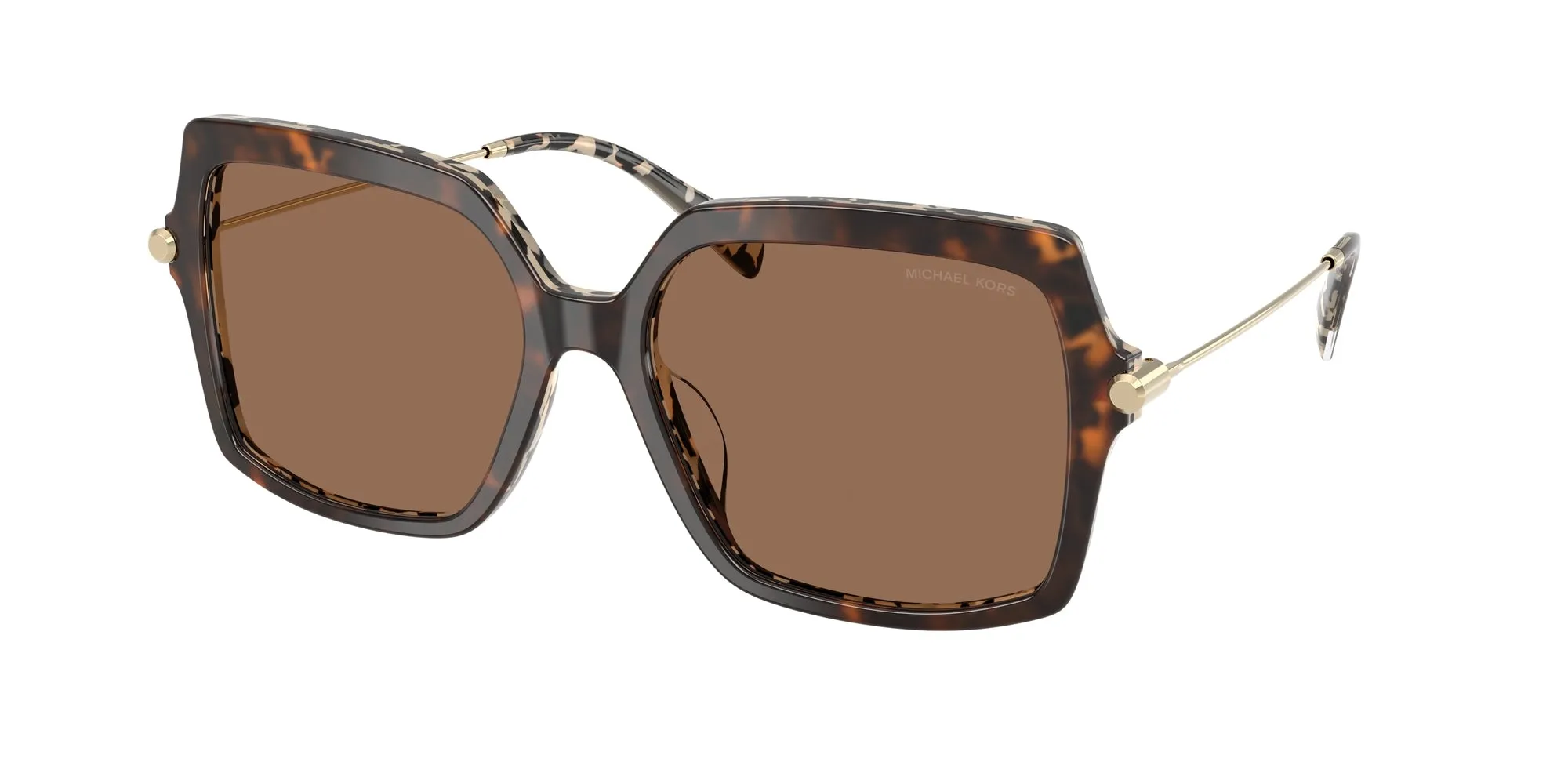 Michael Kors MK2247U QUOGUE 395173 Occhiali da sole Acetato Tartaruga Marrone Squadrata Normale - immagine 1