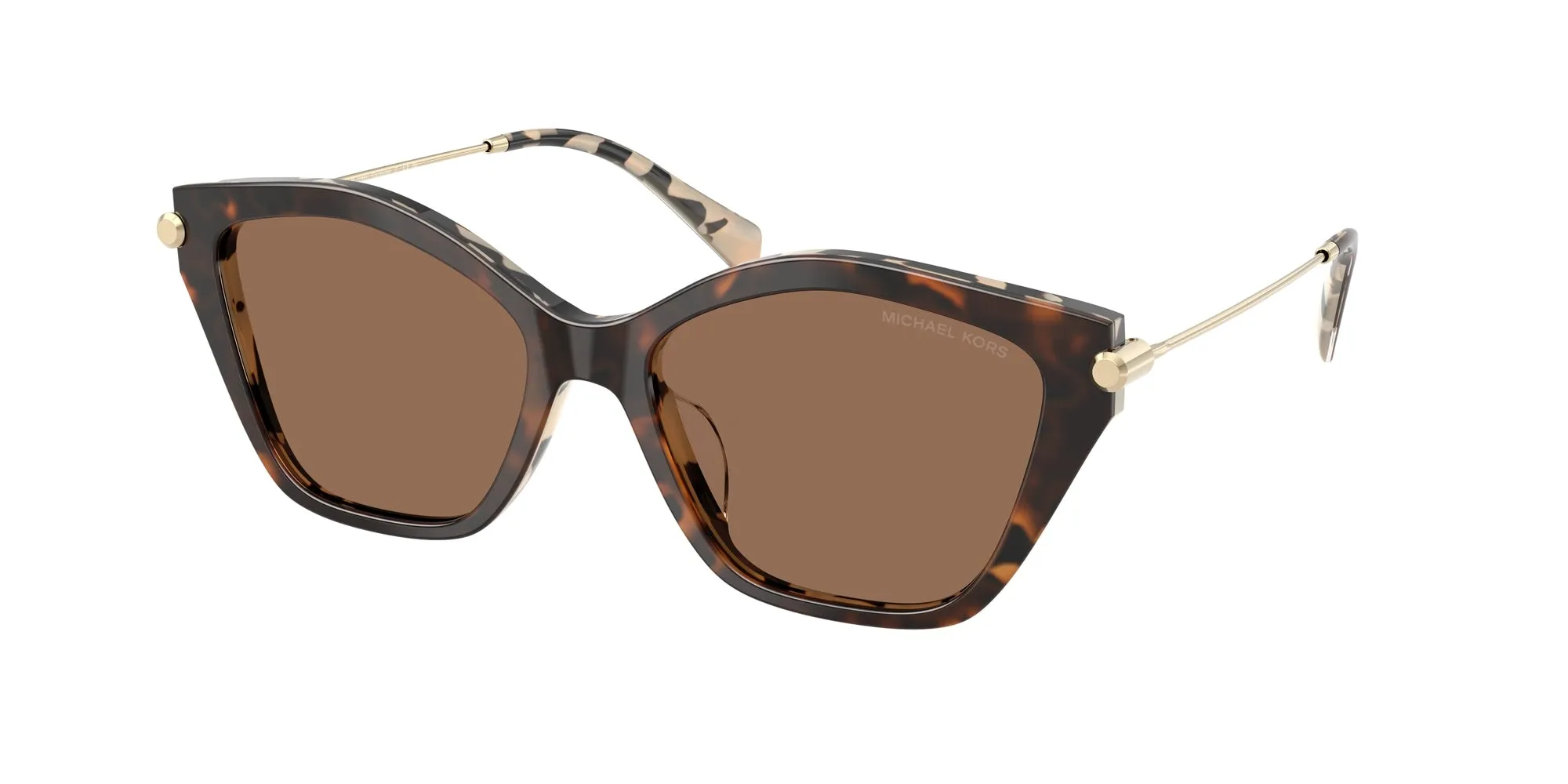 Michael Kors MK2246U CATSKILLS 395173 Occhiali da sole Acetato Tartaruga Marrone Geometrica Normale - immagine 1