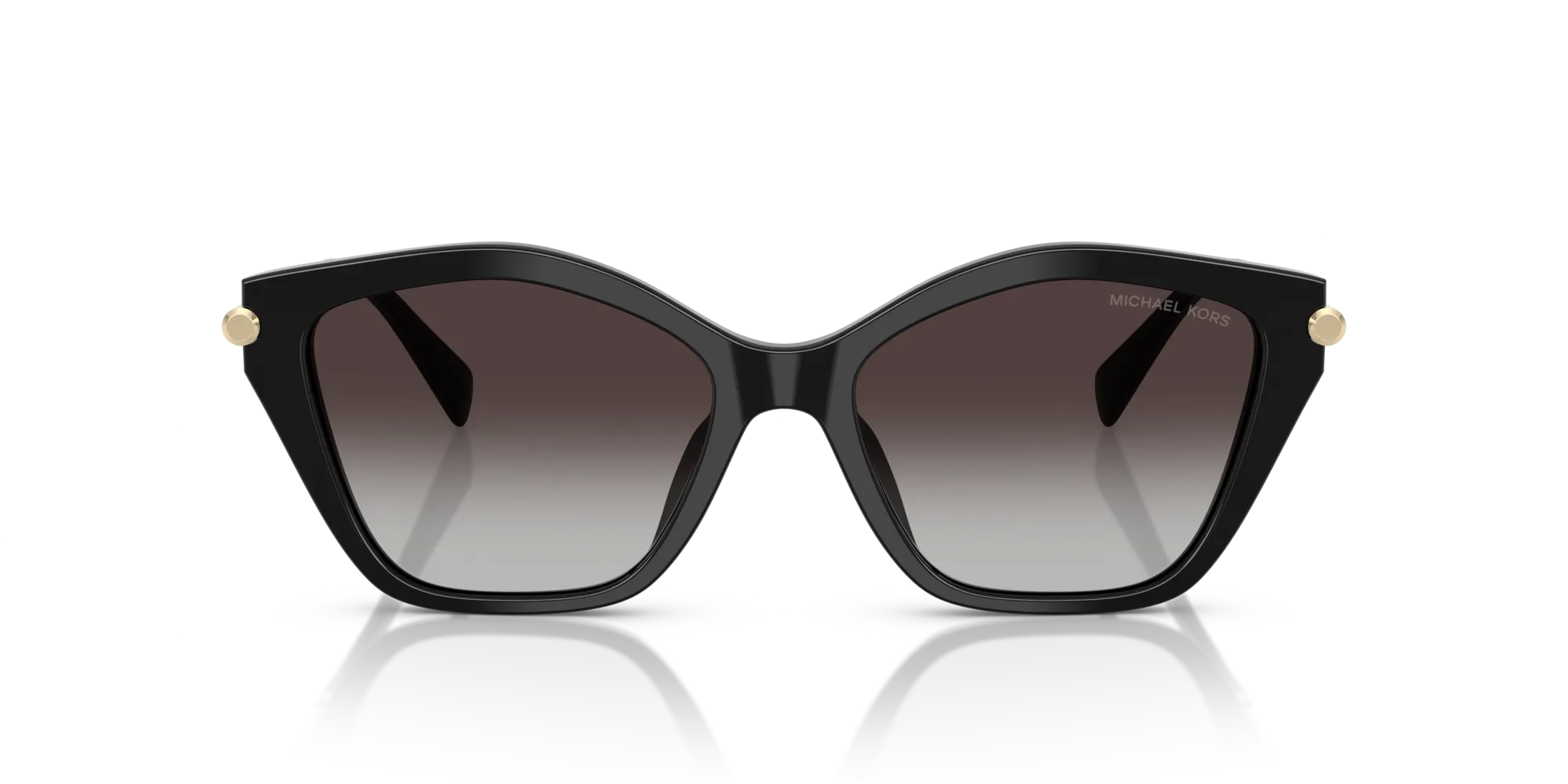 Michael Kors MK2246U CATSKILLS 30058G Occhiali da sole Acetato Nero Grigio Geometrica Normale Sfumato - immagine 3
