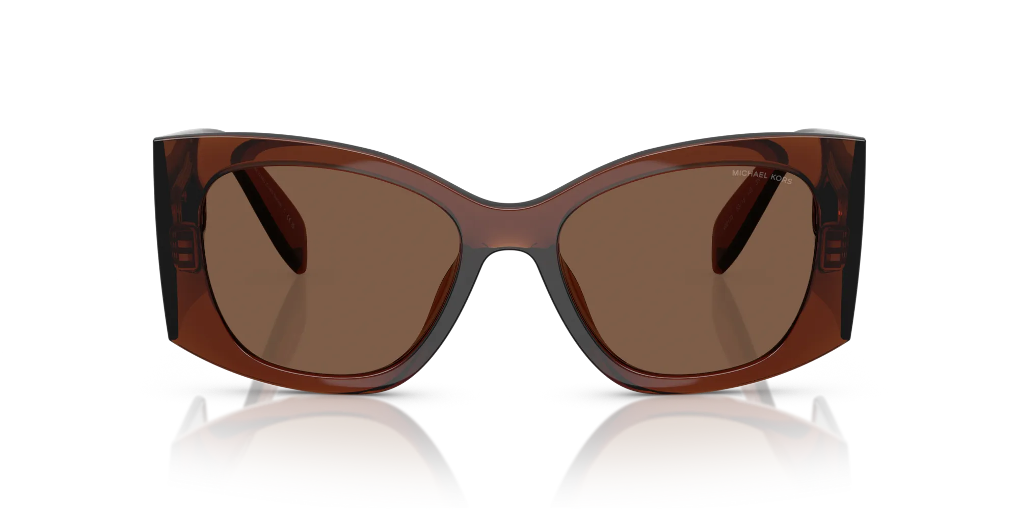 Michael Kors MK2244U COSTA BLANCA 402173 Occhiali da sole Iniettato Marrone Marrone Squadrata Normale - immagine 3
