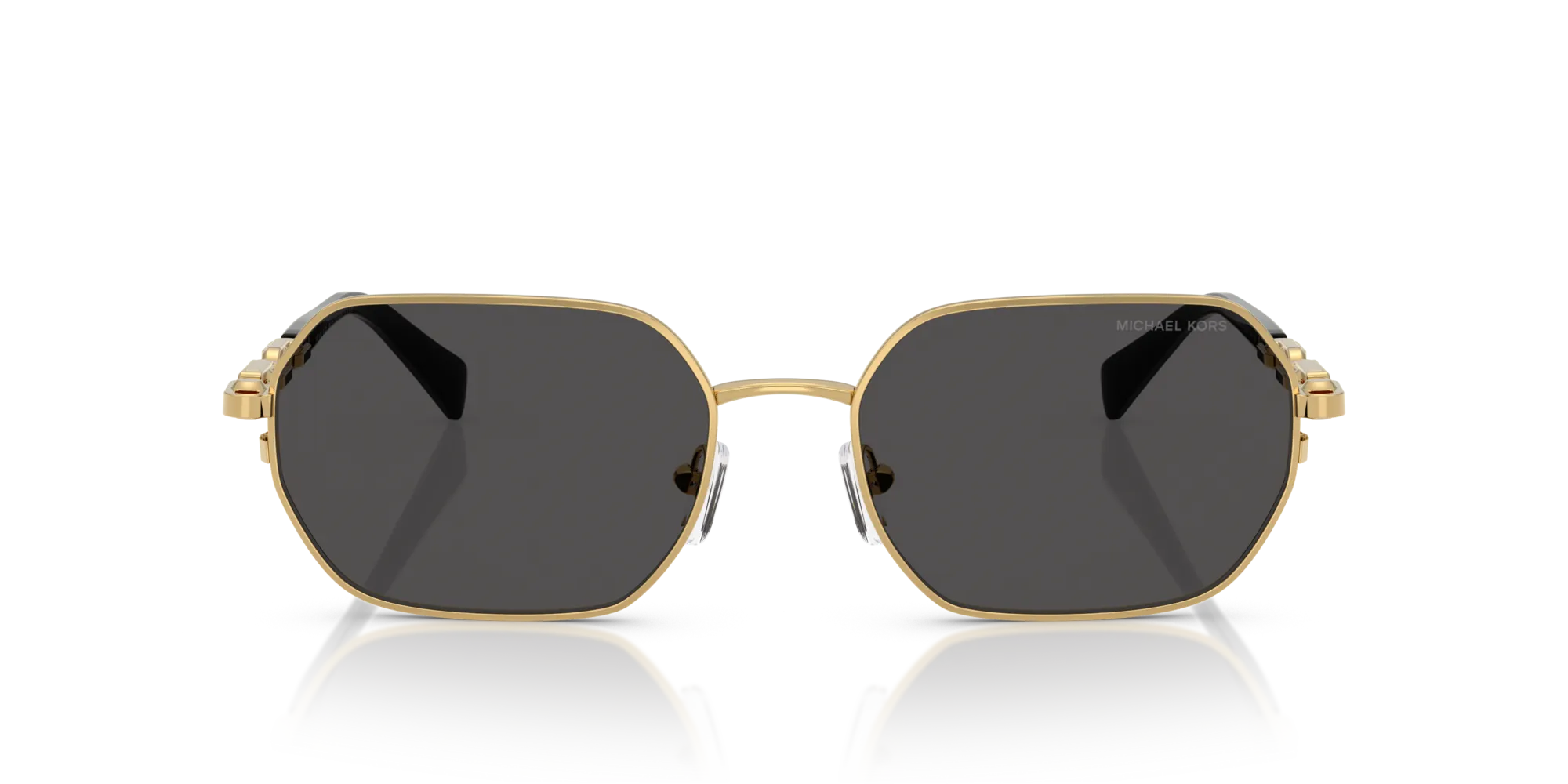 Michael Kors MK1165 SAINT MARTIN 189687 Occhiali da sole Metallo Oro Grigio Geometrica Normale - immagine 3