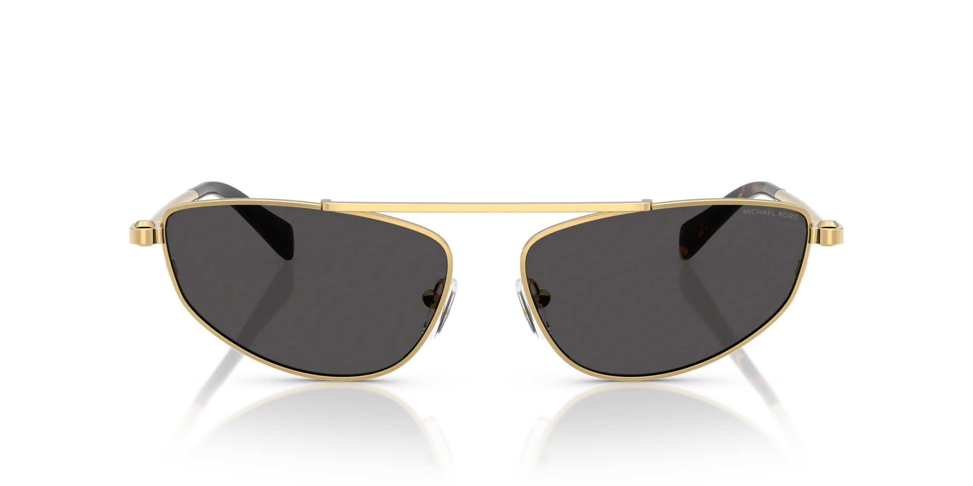 Michael Kors MK1164 BUENOS AIRES 189687 Occhiali da sole Metallo Oro Grigio Geometrica Normale - immagine 3