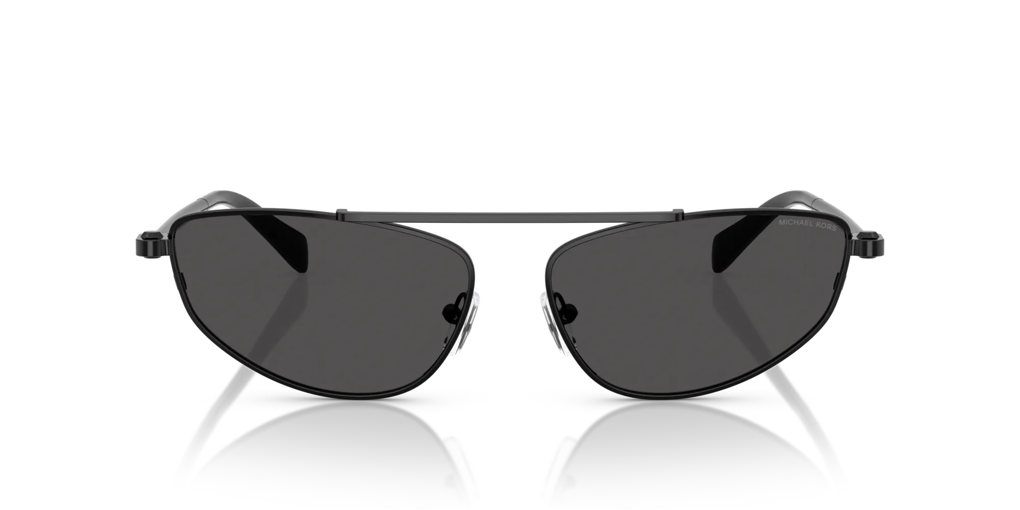 Michael Kors MK1164 BUENOS AIRES 100587 Occhiali da sole Metallo Nero Grigio Geometrica Normale - immagine 3