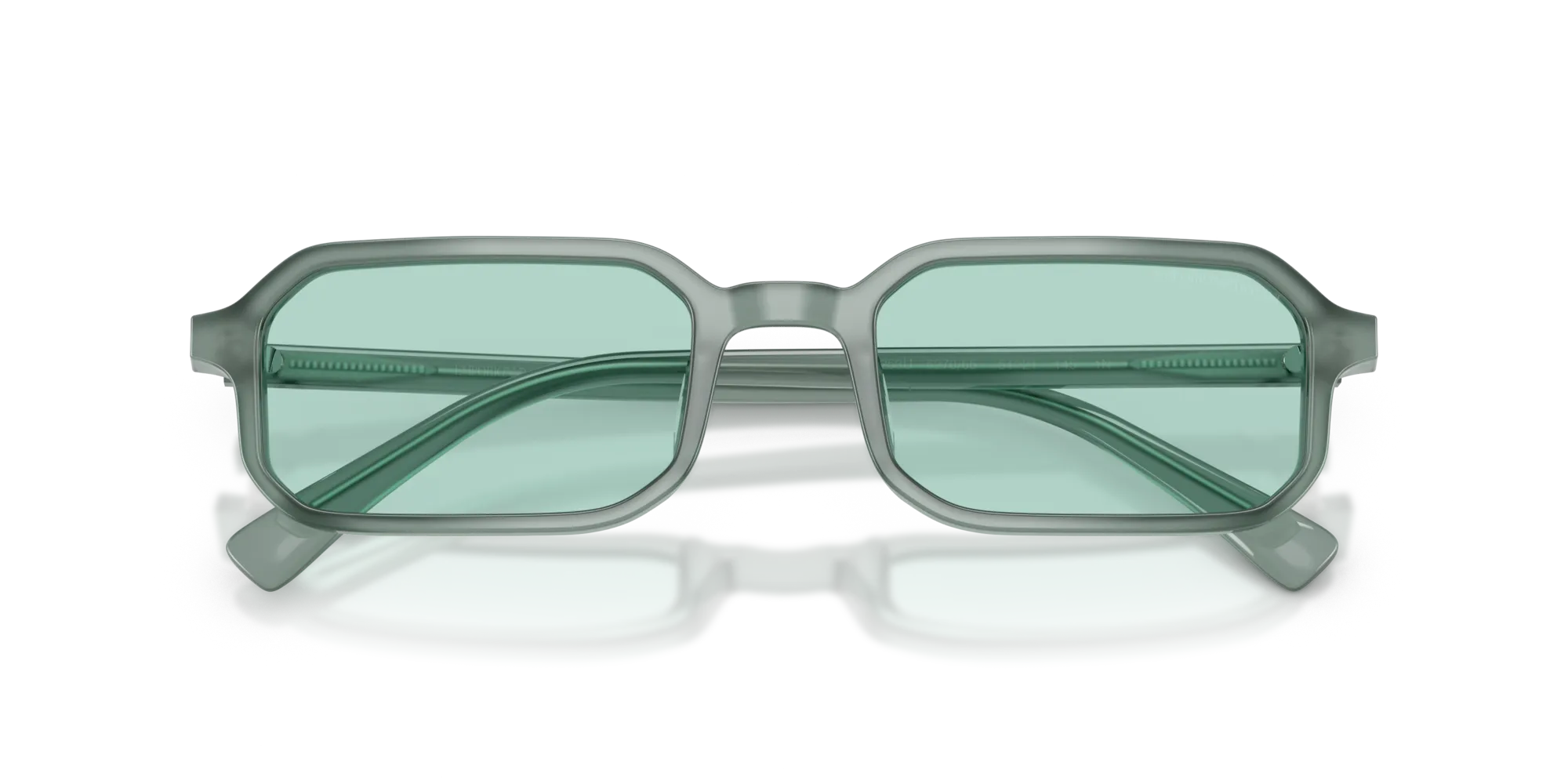 Emporio Armani EA4253U 627065 Occhiali da sole Acetato Blu Blu Squadrata Normale - immagine 2