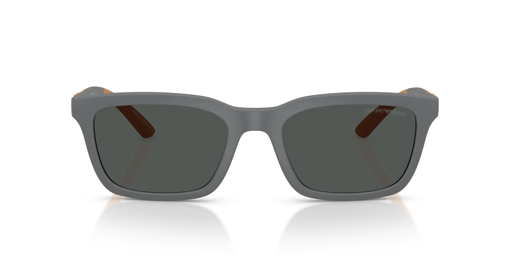Emporio Armani EA4249U 626187 Occhiali da sole Iniettato Grigio Grigio Squadrata Normale - immagine 3