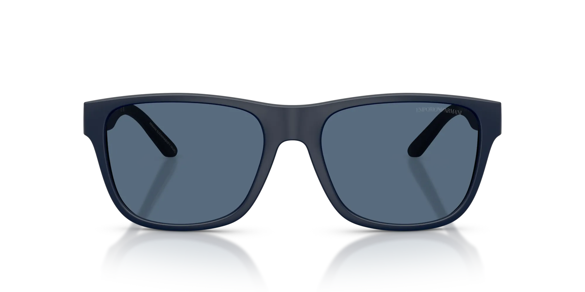 Emporio Armani EA4243 624480 Occhiali da sole Iniettato Blu Blu Squadrata Normale - immagine 3