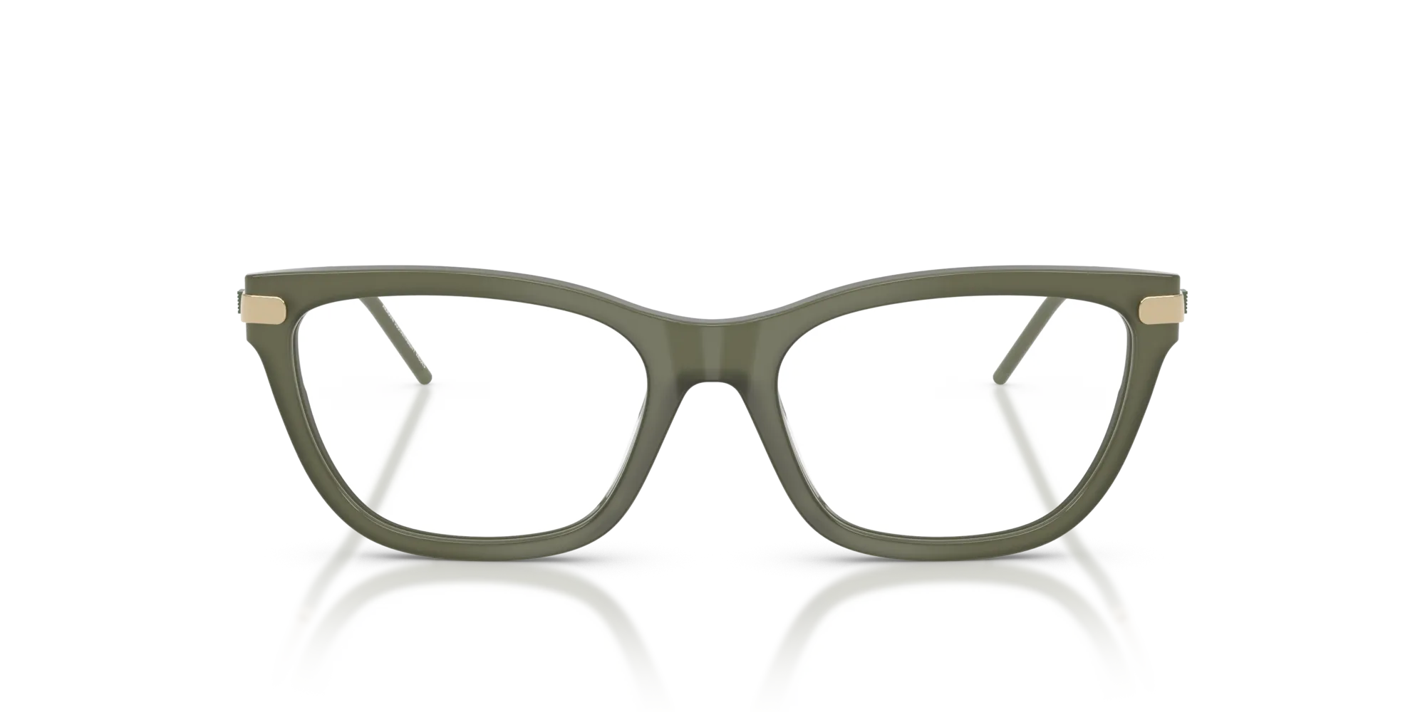 Emporio Armani EA3262 6264 Montature da vista Acetato Verde Cat Eye Normale - immagine 3