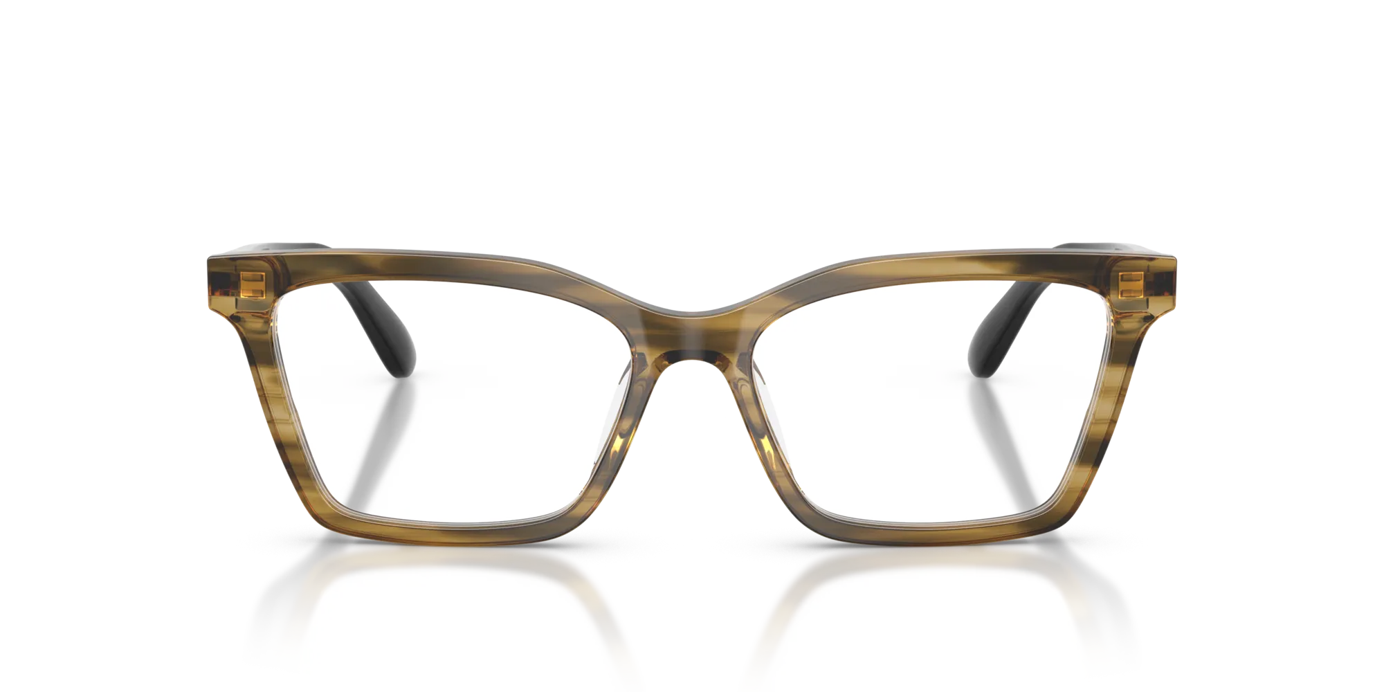 Emporio Armani EA3261U 6267 Montature da vista Acetato Verde Trasparente Farfalla Normale - immagine 3