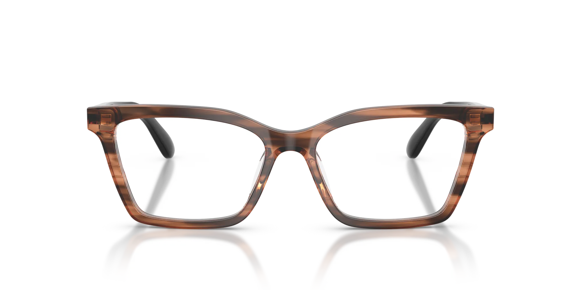 Emporio Armani EA3261U 6266 Montature da vista Acetato Marrone Farfalla Normale - immagine 3