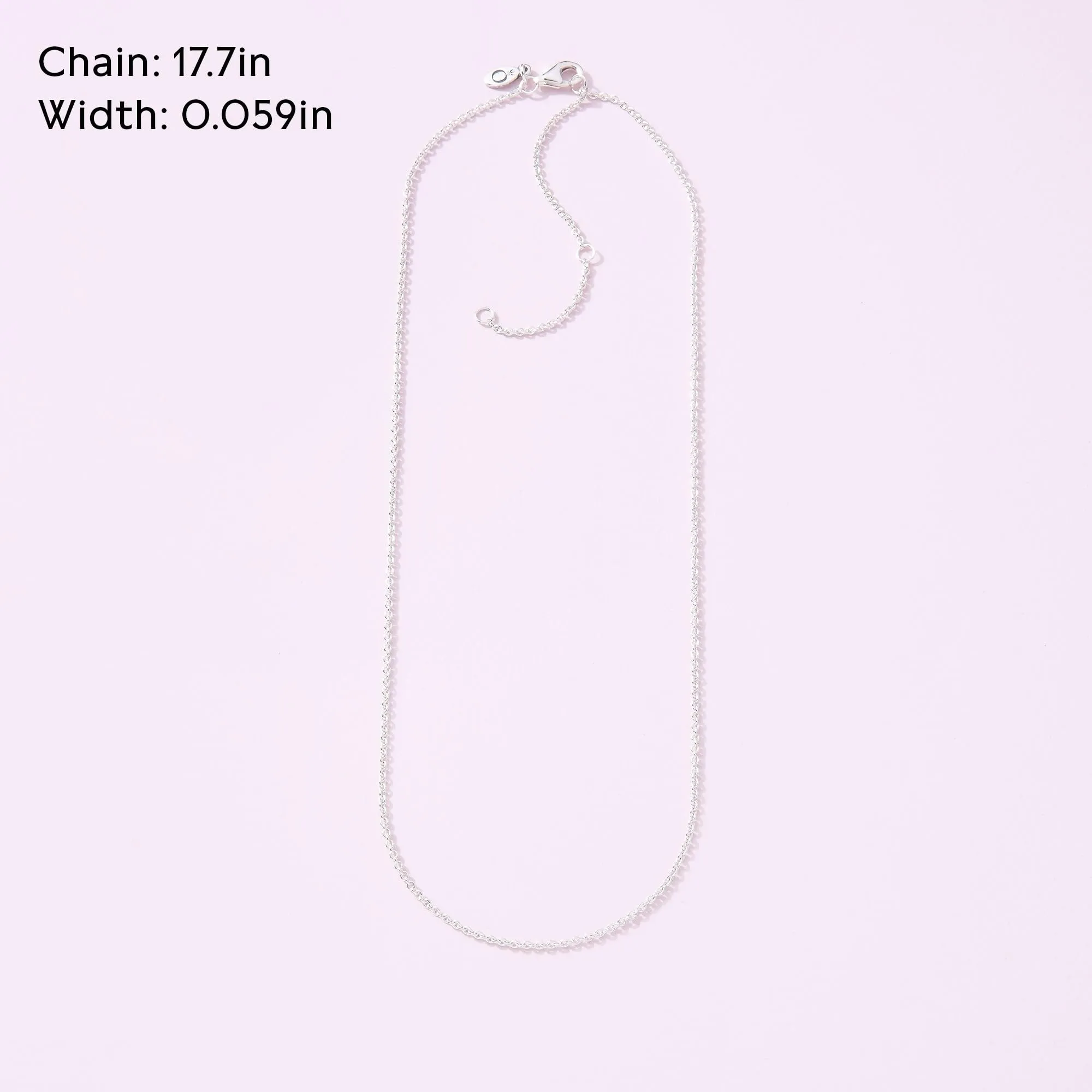 Pandora Classic Cable Chain Kette 590412-45 Catenina donna - immagine 7