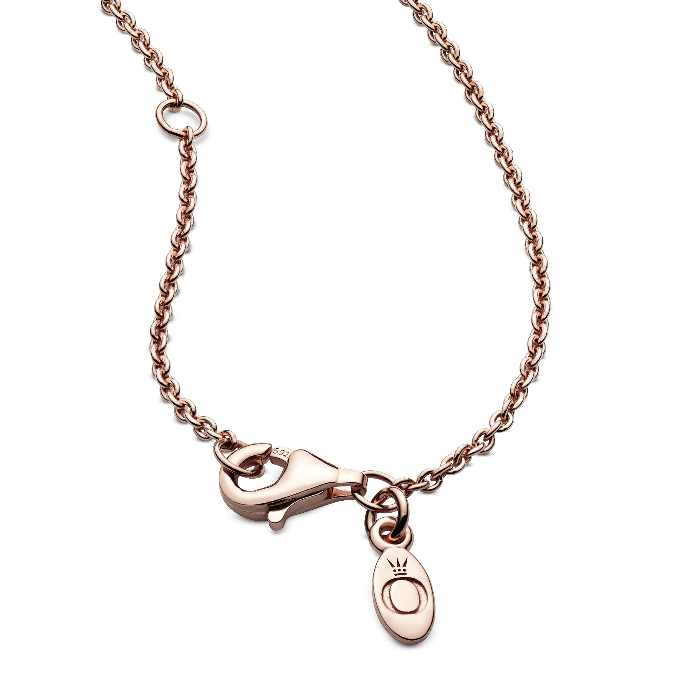 PANDORA Icons Collana in oro rosa 14k placcato, 45 - immagine 3