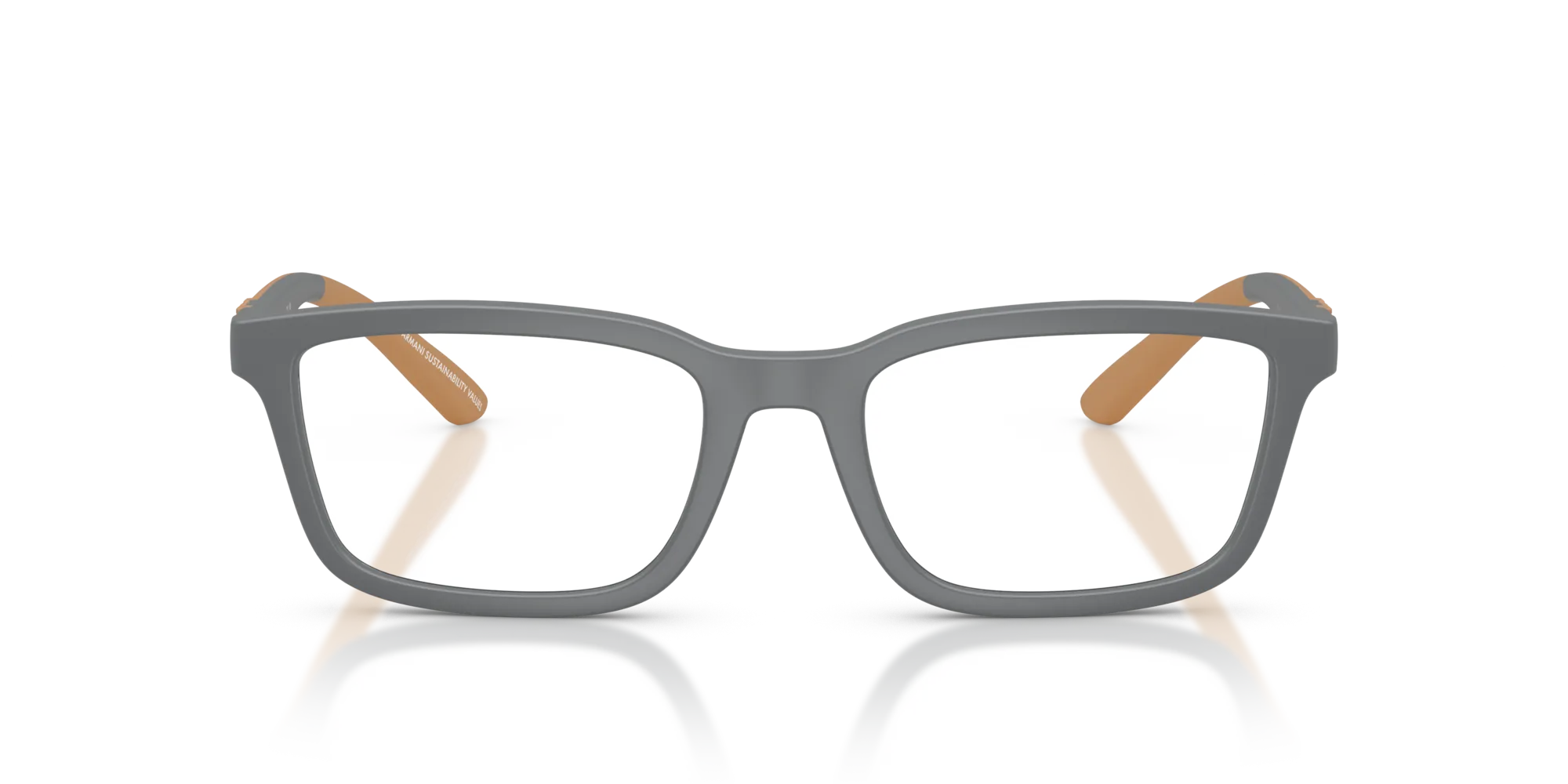 Emporio Armani EA3259 6261 Montature da vista Iniettato Grigio Squadrata Normale - immagine 3