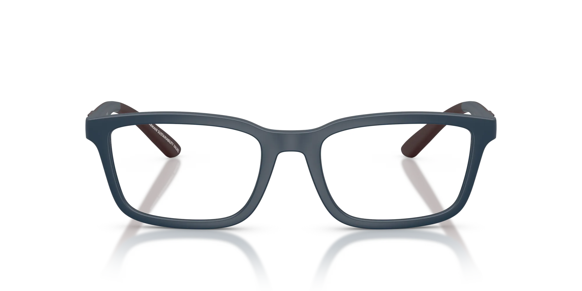 Emporio Armani EA3259 6260 Montature da vista Iniettato Blu Squadrata Normale - immagine 3