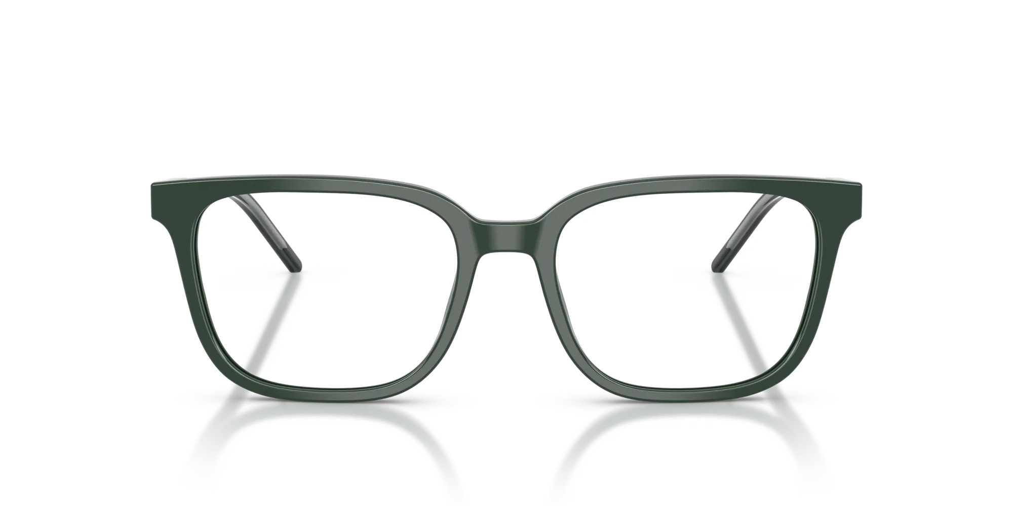 Emporio Armani EA3258 6257 Montature da vista Acetato Verde Squadrata Normale - immagine 3