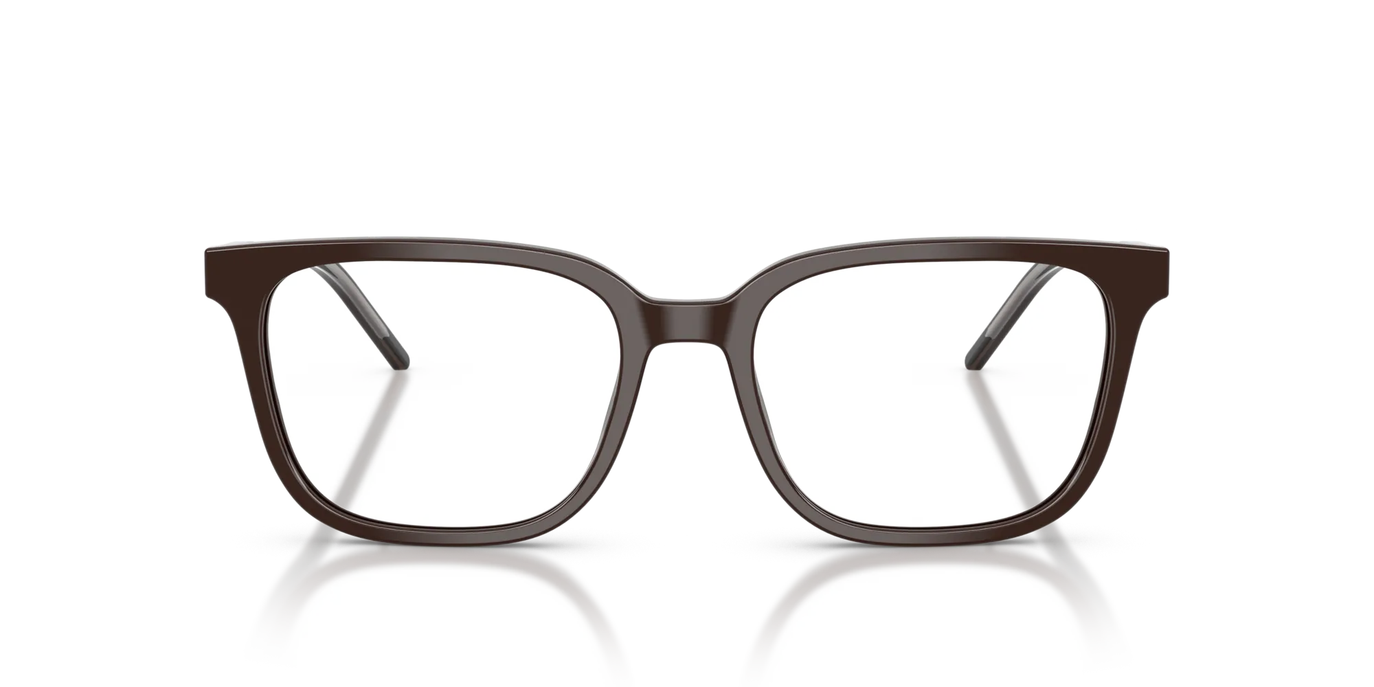 Emporio Armani EA3258 6255 Montature da vista Acetato Marrone Squadrata Normale - immagine 3