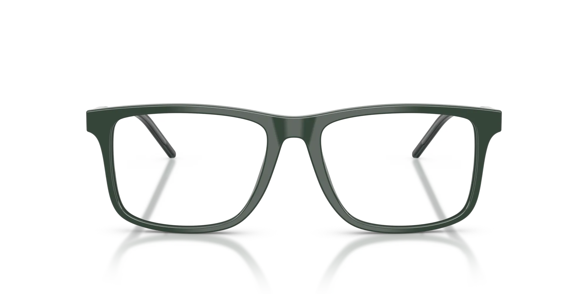 Emporio Armani EA3257 6257 Montature da vista Acetato Verde Squadrata Normale - immagine 3