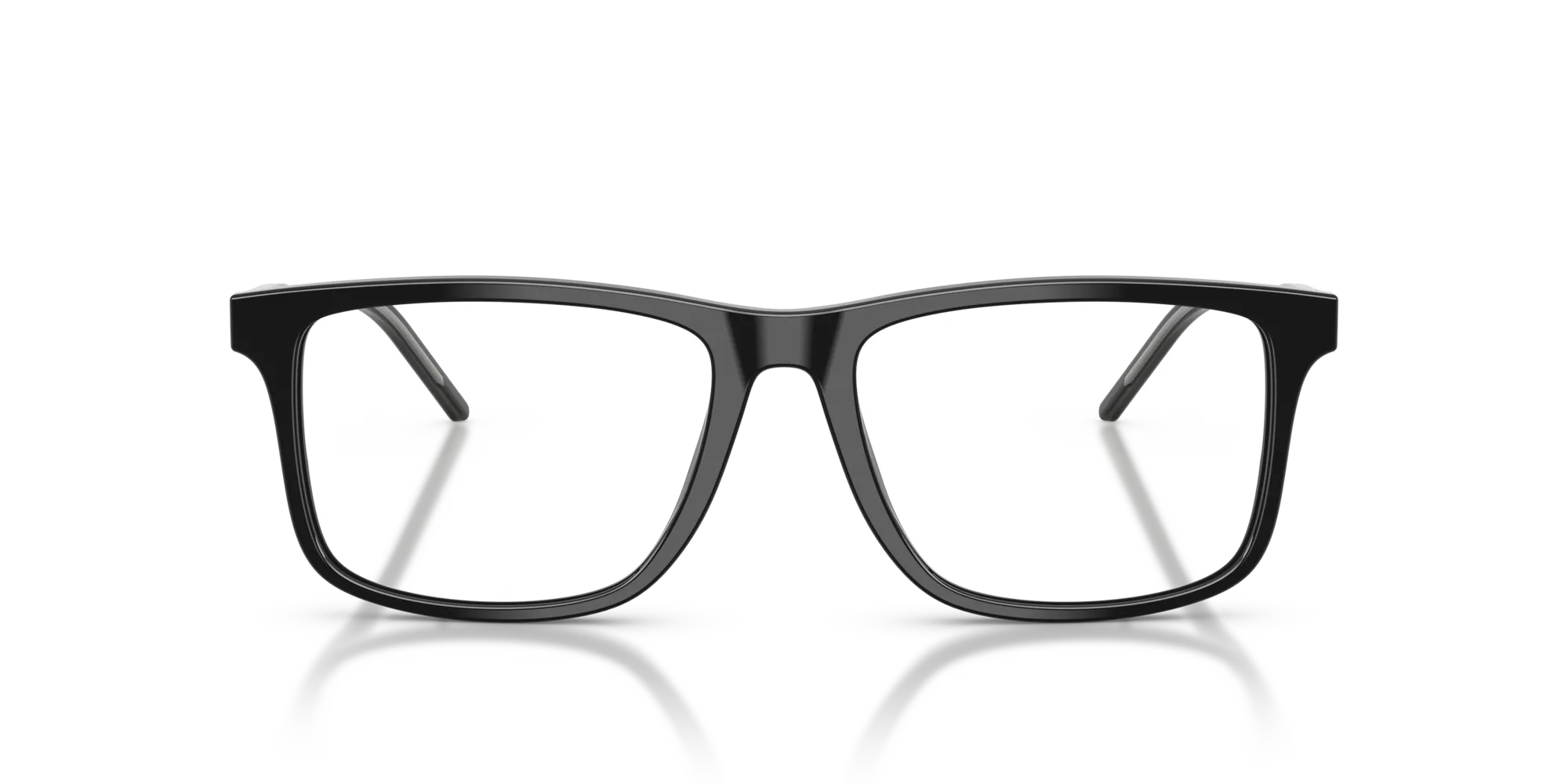 Emporio Armani EA3257 5017 Montature da vista Acetato Nero Squadrata Normale - immagine 3