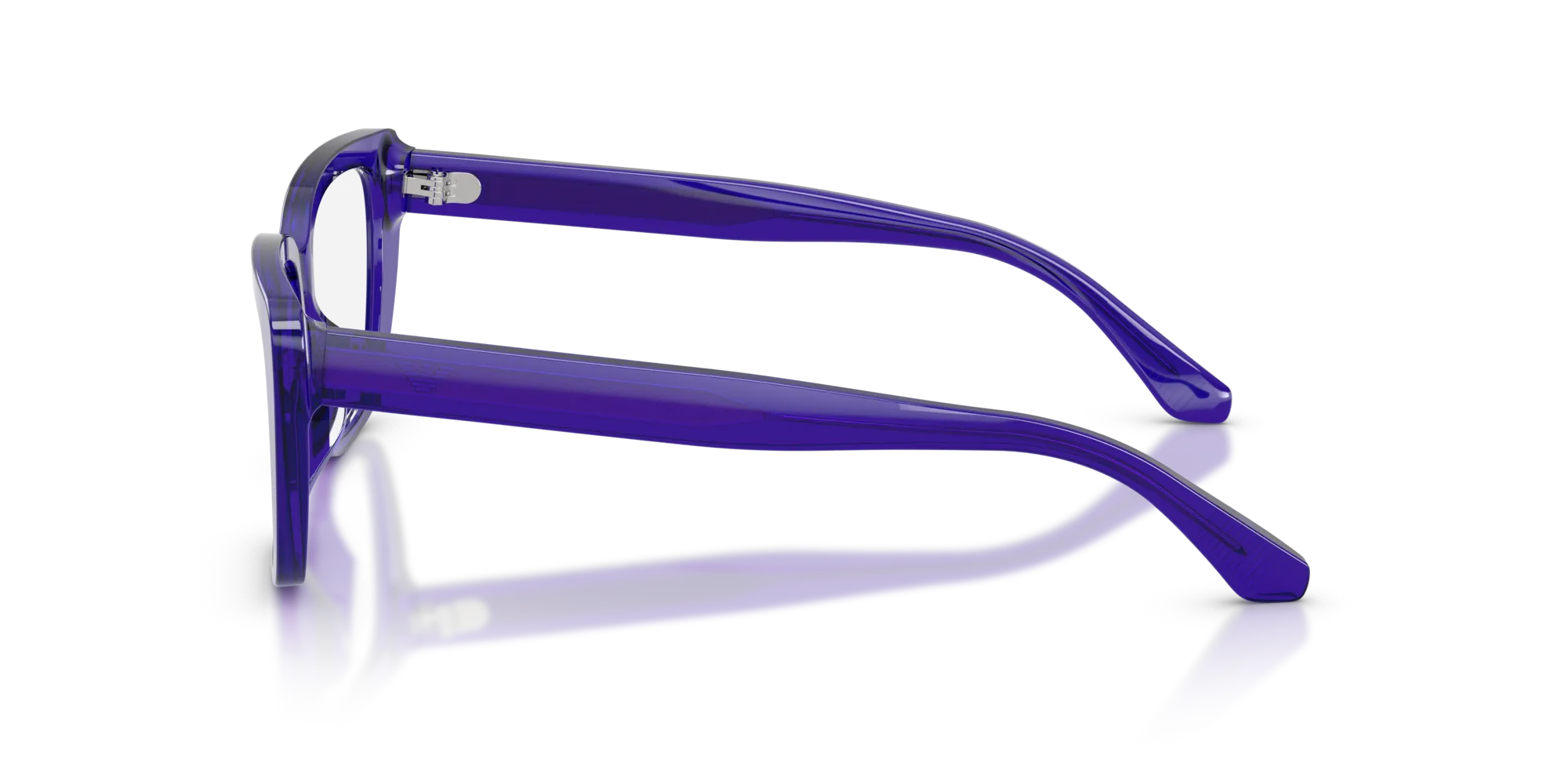 Emporio Armani EA3256U 6253 Montature da vista Acetato Viola Cat Eye Normale - immagine 4