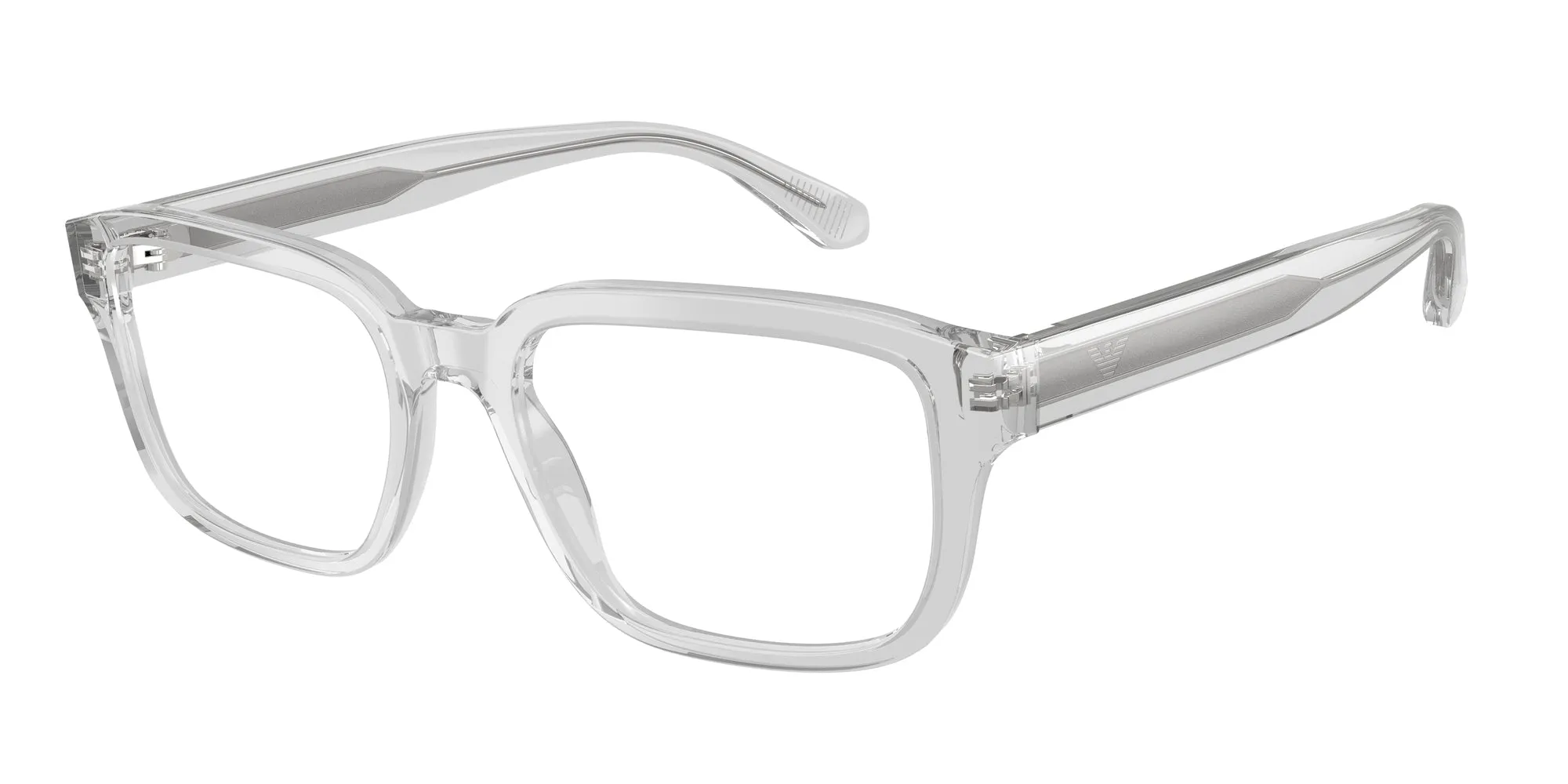 Emporio Armani EA3255 6250 Montature da vista Acetato Trasparente Pillow Normale - immagine 1