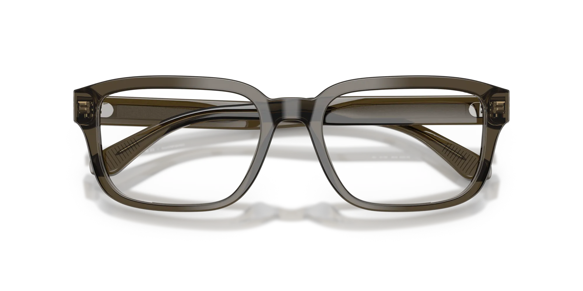 Emporio Armani EA3255 6249 Montature da vista Acetato Grigio Pillow Normale - immagine 2