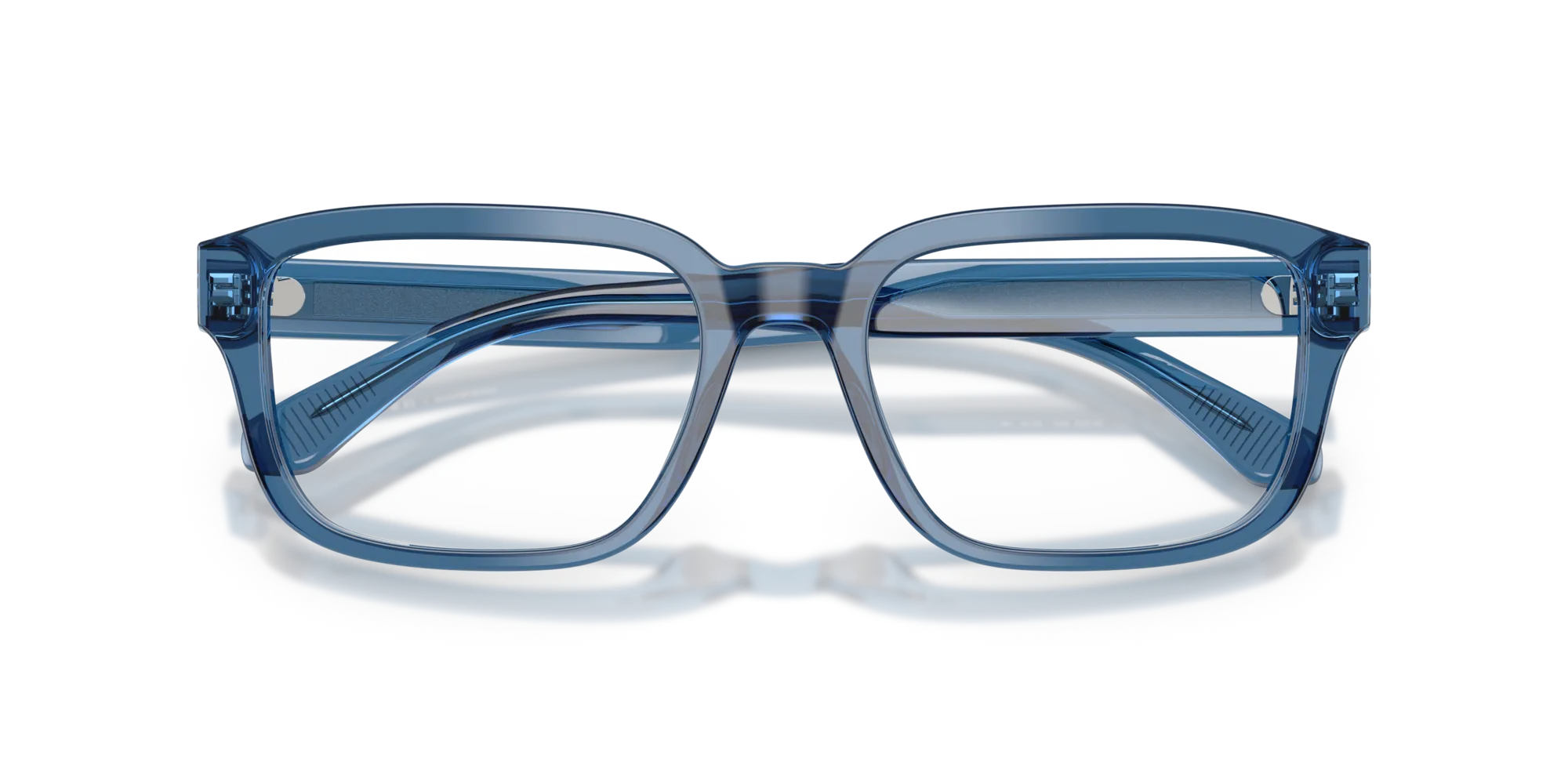 Emporio Armani EA3255 6247 Montature da vista Acetato Blu Pillow Normale - immagine 2