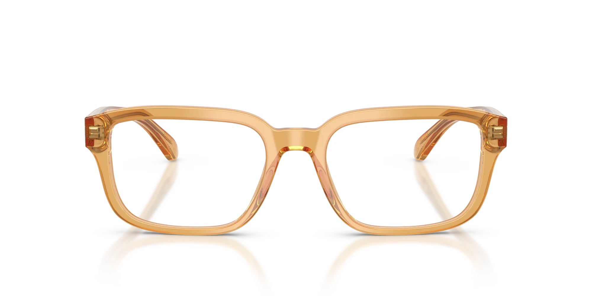 Emporio Armani EA3255 6246 Montature da vista Acetato Giallo Pillow Normale - immagine 3