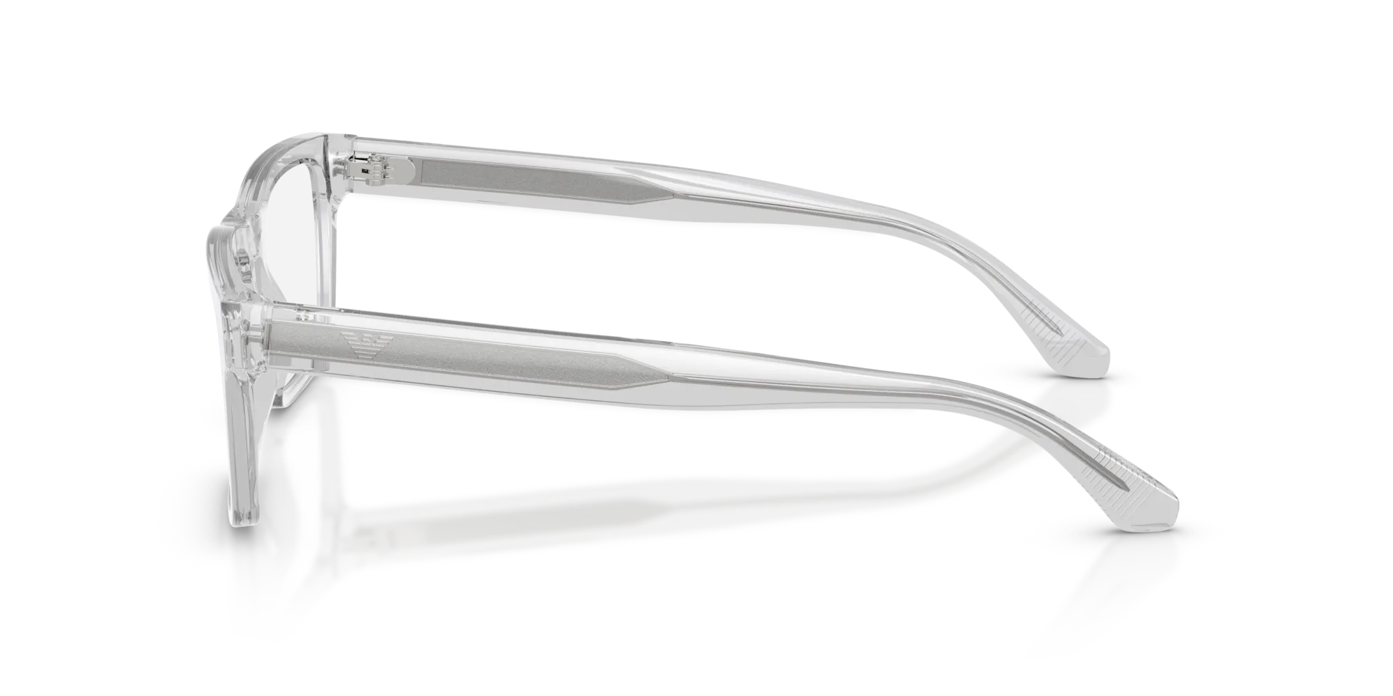 Emporio Armani EA3254 6250 Montature da vista Acetato Trasparente Squadrata Normale - immagine 4