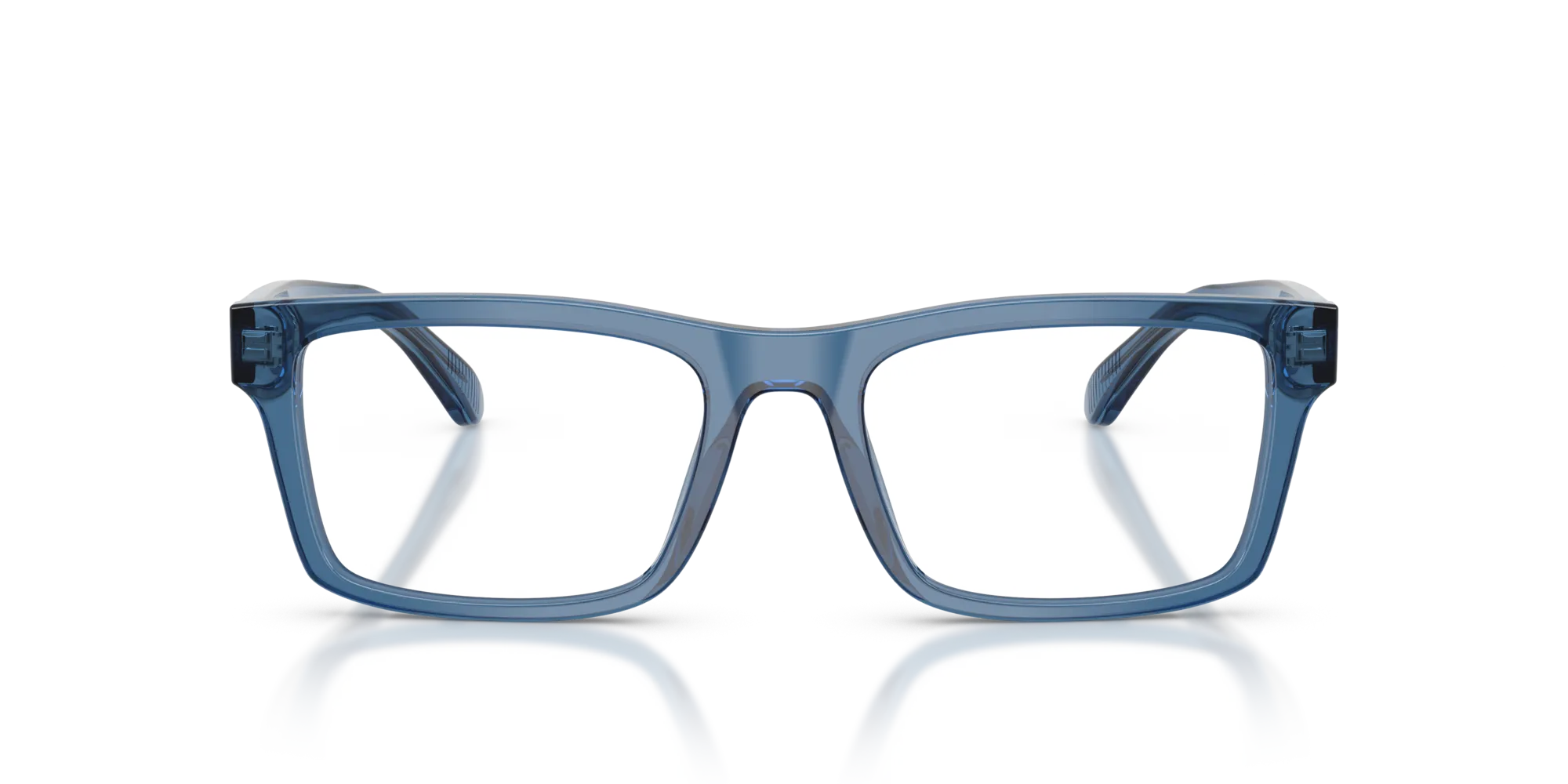 Emporio Armani EA3254 6247 Montature da vista Acetato Blu Squadrata Normale - immagine 3