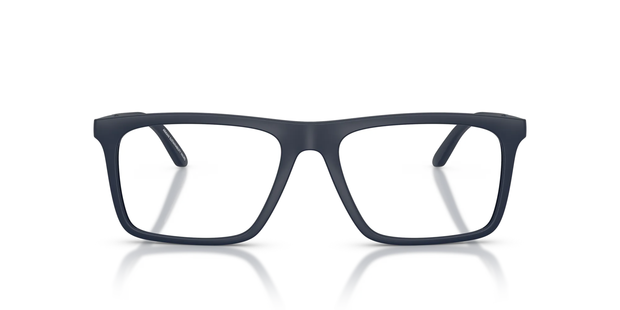 Emporio Armani EA3253 6244 Montature da vista Iniettato Blu Squadrata Normale - immagine 3