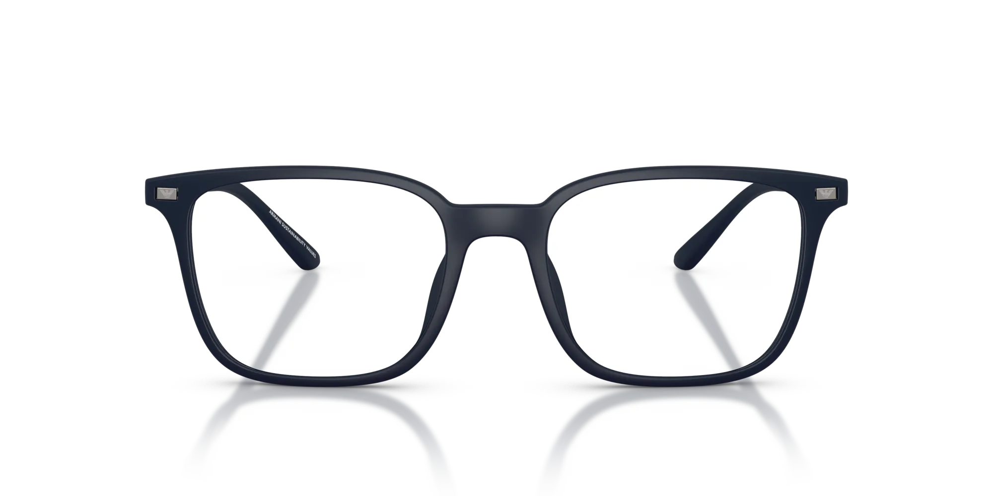 Emporio Armani EA3242U 5088 Montature da vista Iniettato Blu Squadrata Normale - immagine 3