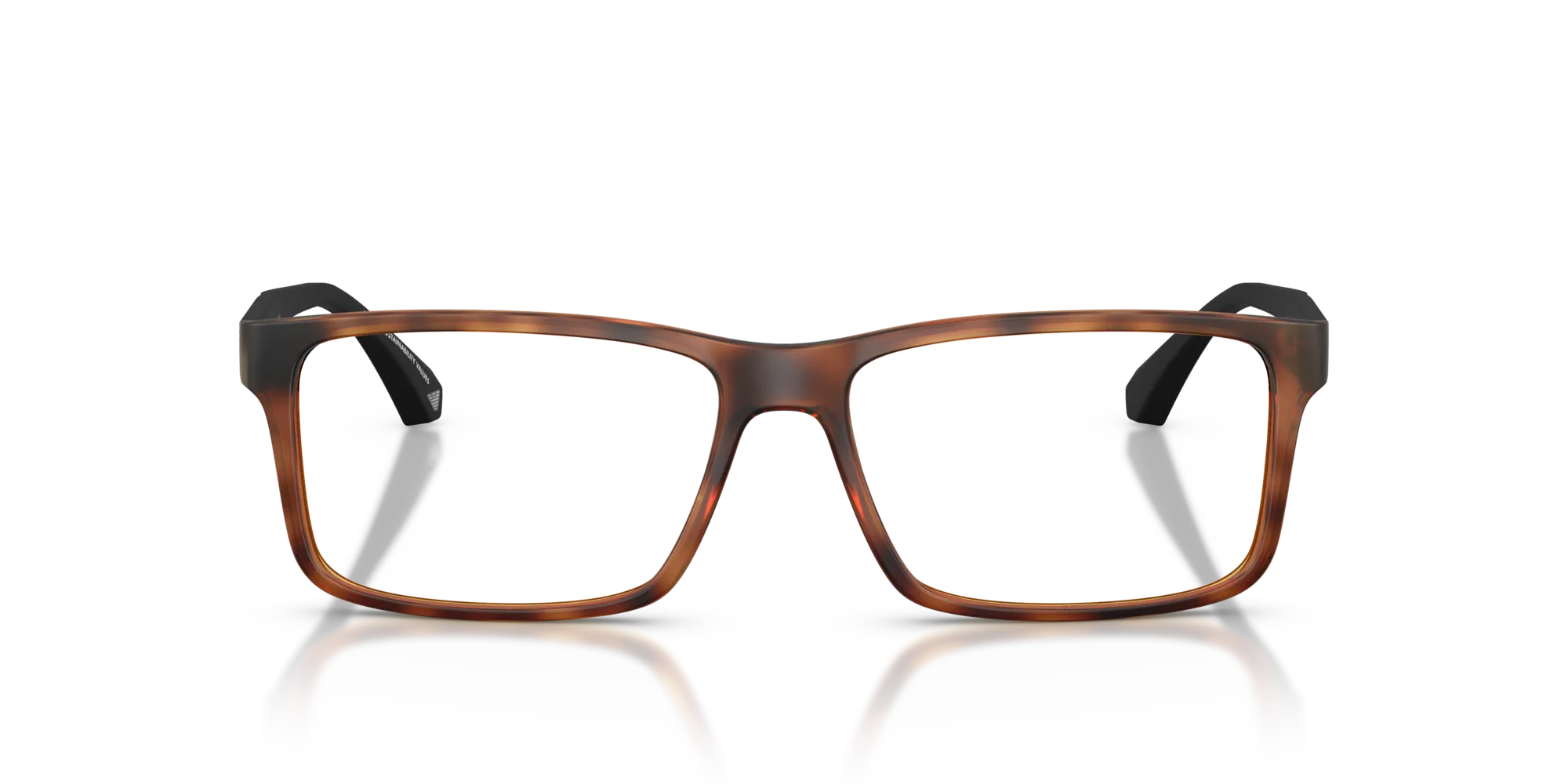 Emporio Armani EA3038 5002 Montature da vista Peek Tartaruga Squadrata Normale - immagine 3