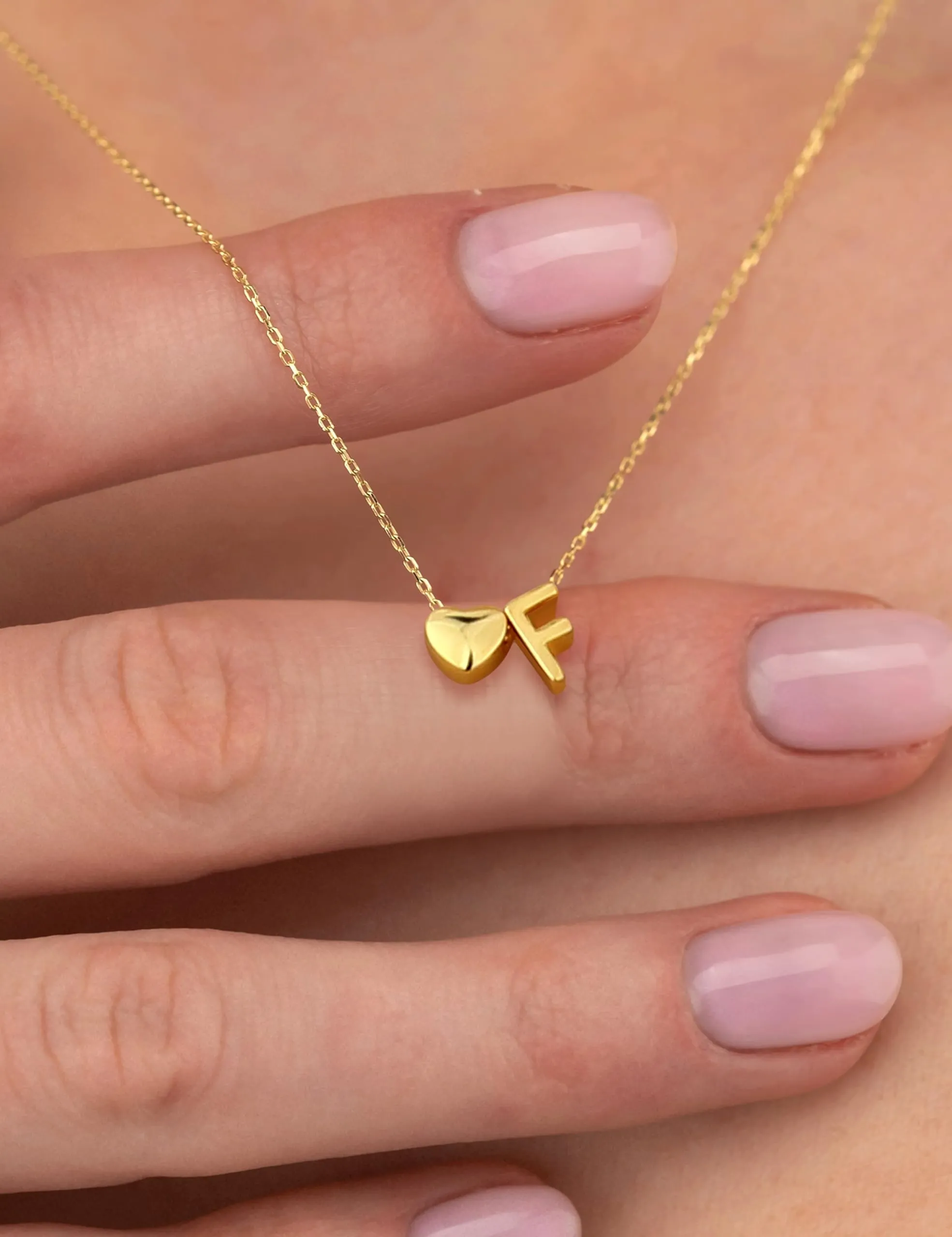 Chriscoco Collana Argento 925 Donna Ragazza Collana con Iniziale - immagine 8