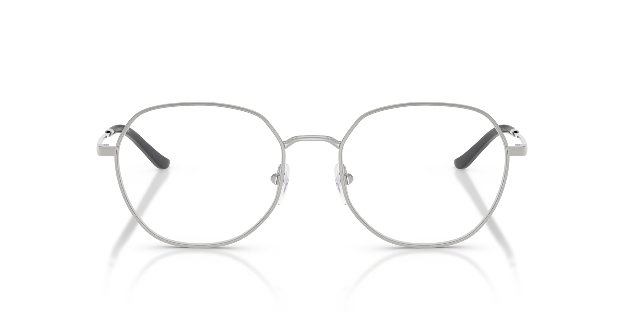 Emporio Armani EA1174D 3015 Montature da vista Metallo Argento Rotonda Normale - immagine 3