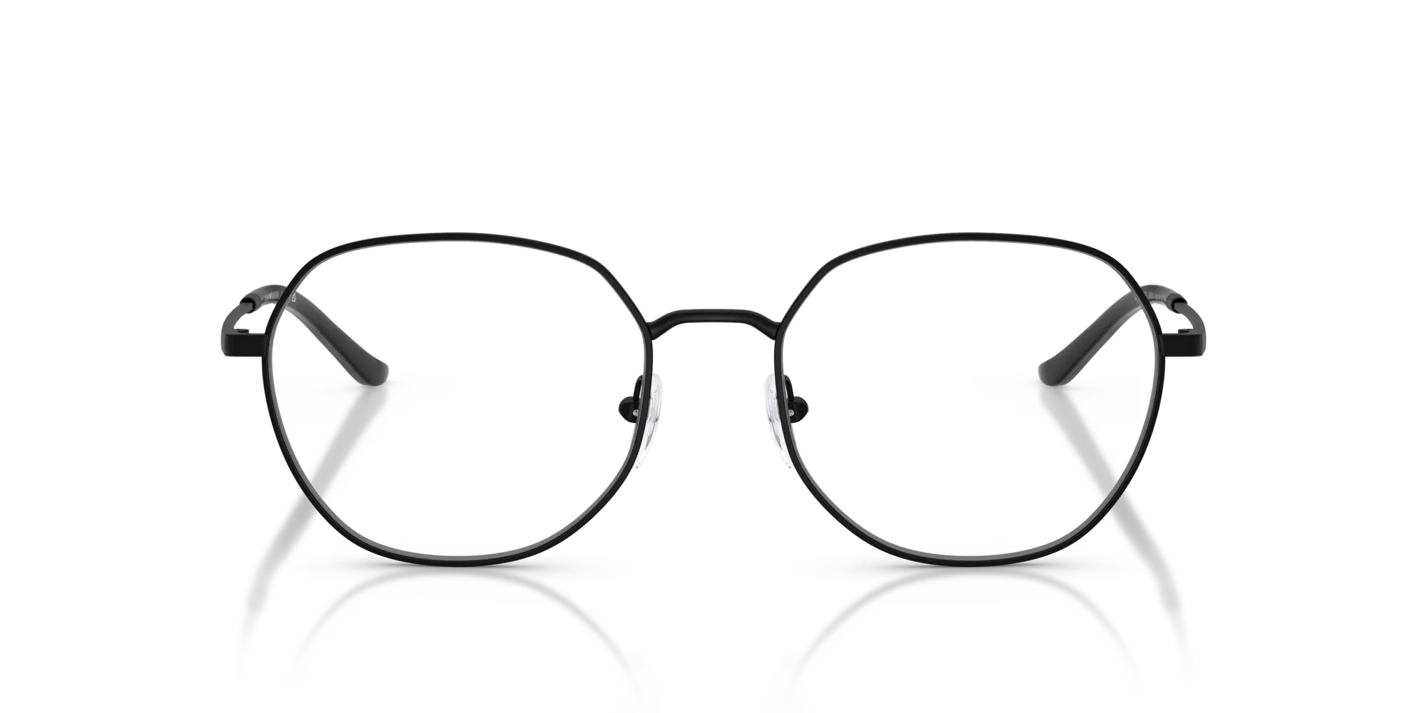 Emporio Armani EA1174D 3001 Montature da vista Metallo Nero Rotonda Normale - immagine 3