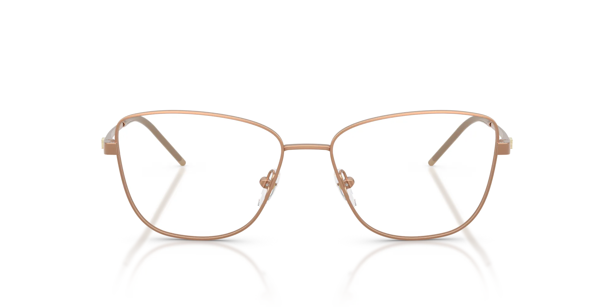Emporio Armani EA1172 3400 Montature da vista Metallo Marrone Geometrica Normale - immagine 3