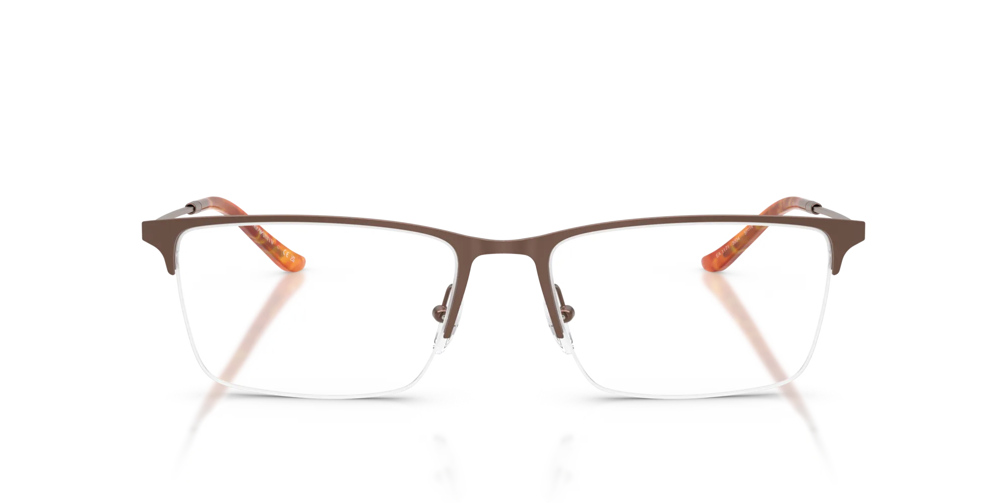 Emporio Armani EA1171 3004 Montature da vista Metallo Bronzo Squadrata Normale - immagine 3