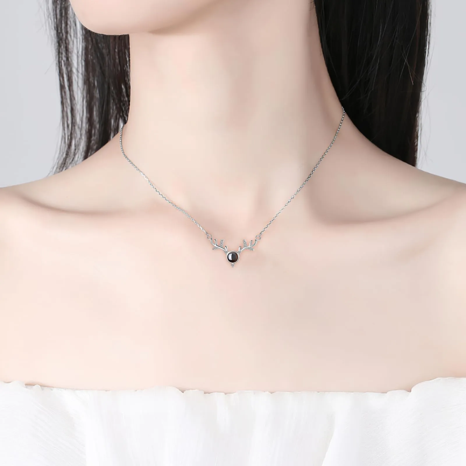 Regalo personalizzato per Donna uomo - Collana con foto personalizzata Ciondolo personalizzato collana nome personalizzabile gioielli personalizzati per san valentino compleanno anniversario - immagine 3